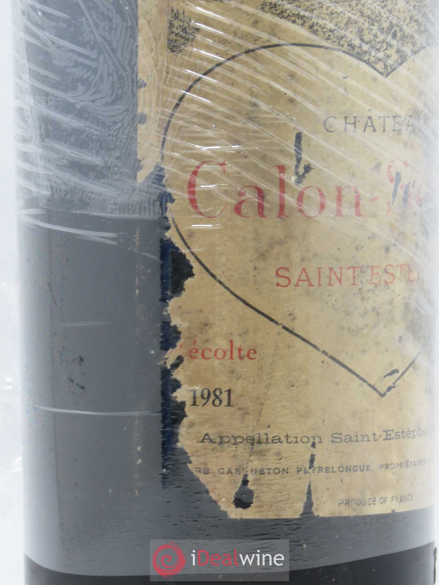 Château Calon Ségur 3ème Grand Cru Classé 1981 - Lot de 1 magnum - 1