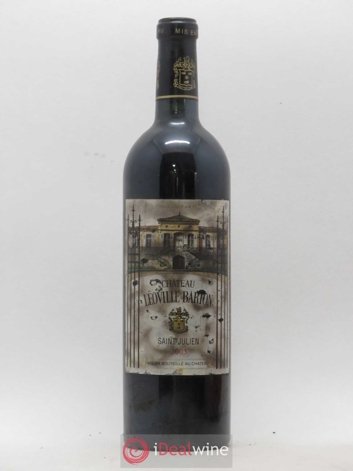 Château Léoville Barton 2ème Grand Cru Classé 2003 - Lot de 1 bouteille - 0