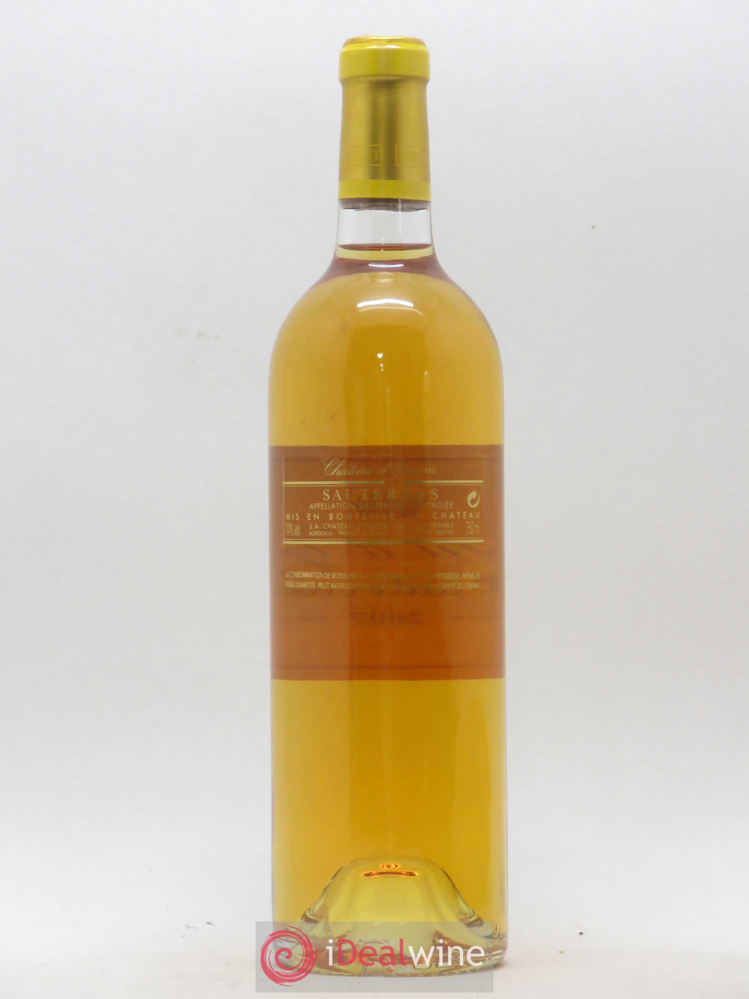 Château d' Yquem 1er Cru Classé Supérieur 2007 - Lotto di 1 bottiglia - 1