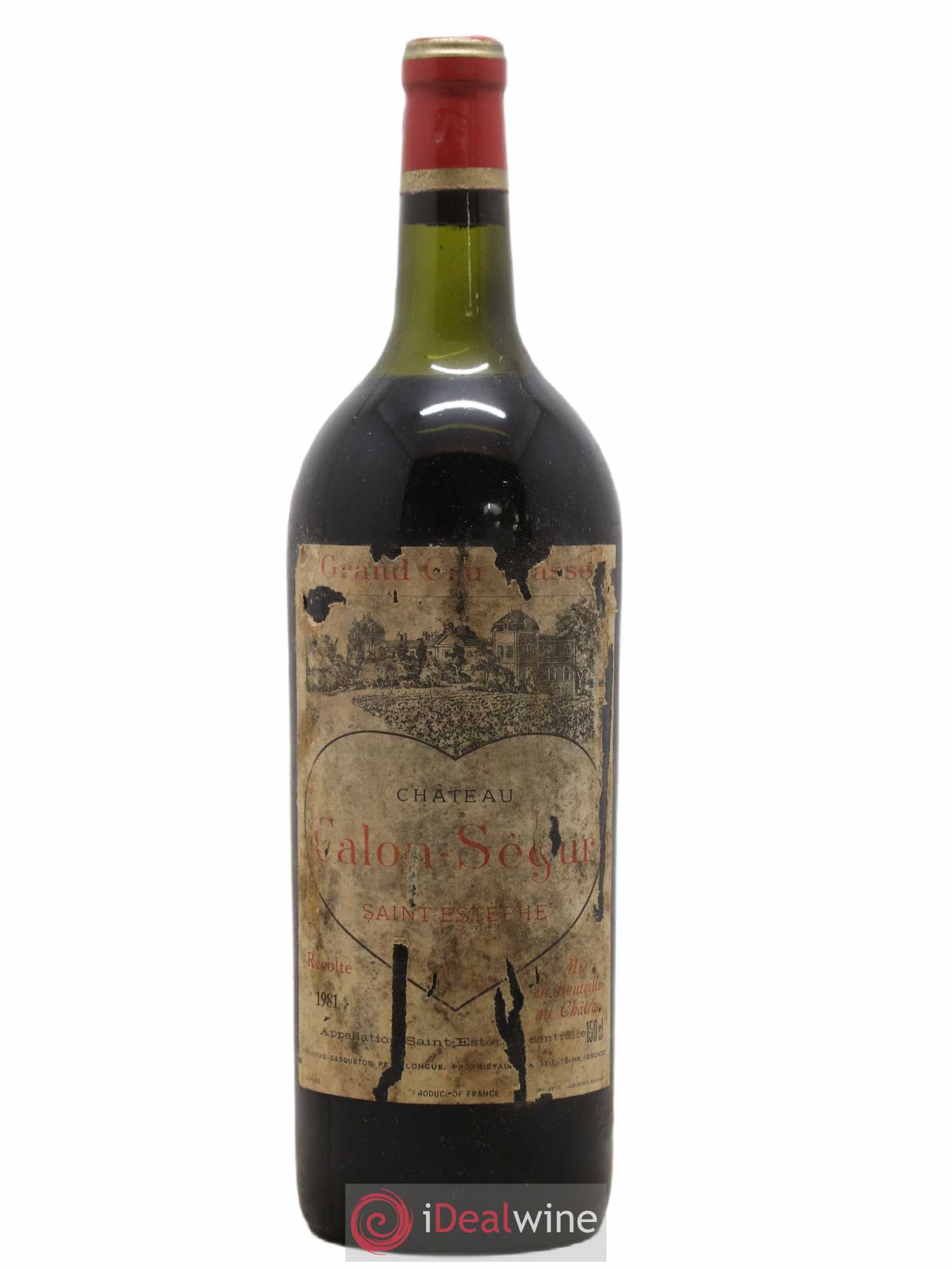 Château Calon Ségur 3ème Grand Cru Classé 1981 - Lot de 1 magnum - 0