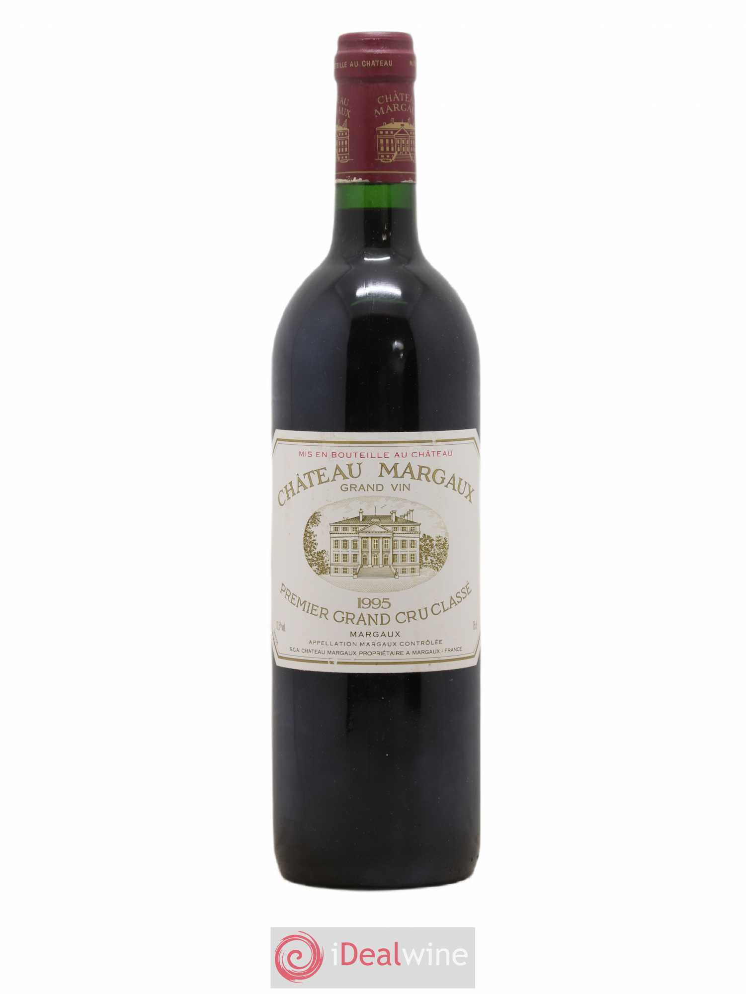 Château Margaux 1er Grand Cru Classé 1995 - Lot de 1 bouteille - 0