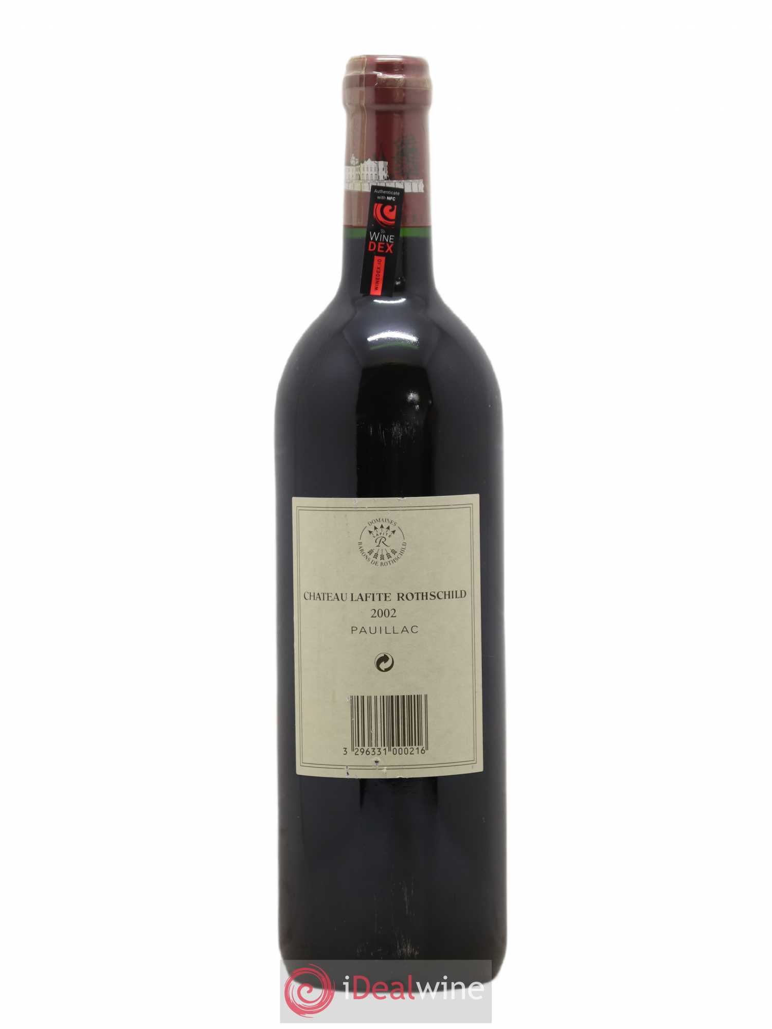 Château Lafite Rothschild 1er Grand Cru Classé 2002 - Lot de 1 bouteille - 1