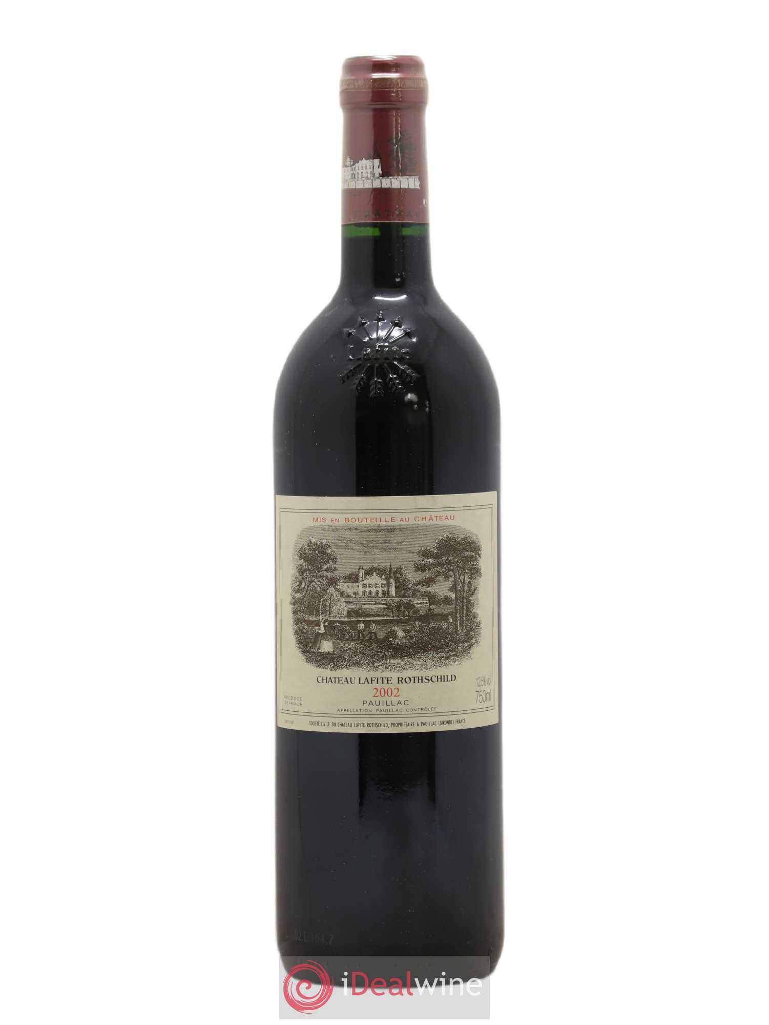 Château Lafite Rothschild 1er Grand Cru Classé 2002 - Lot de 1 bouteille - 0