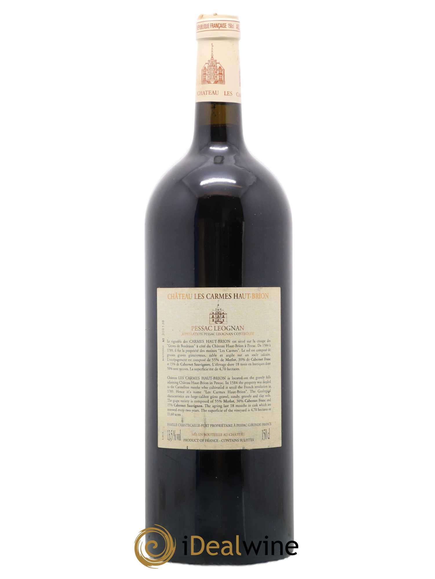 Château Les Carmes Haut-Brion 2005 - Lot of 1 magnum - 1