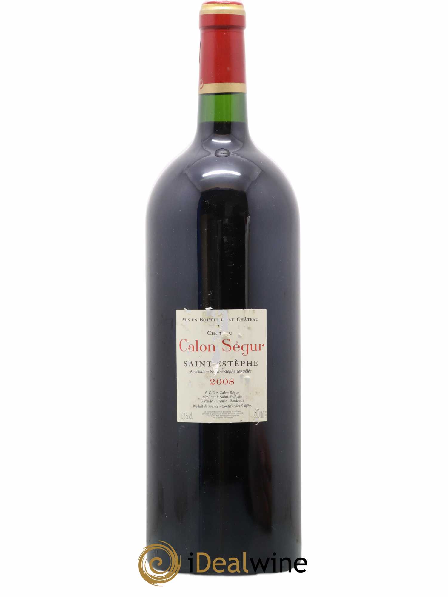 Château Calon Ségur 3ème Grand Cru Classé 2008 - Lot de 1 magnum - 1