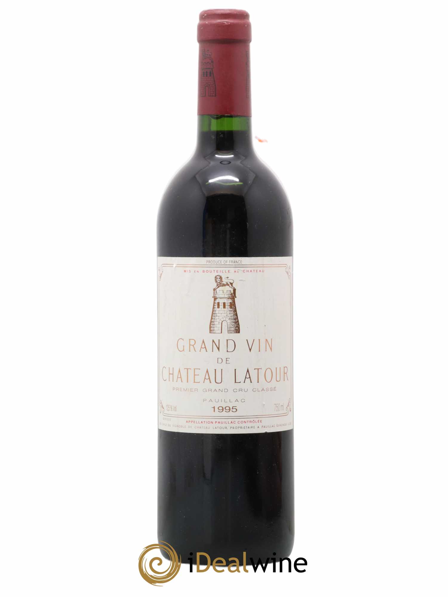 Château Latour 1er Grand Cru Classé 1995 - Lot de 1 bouteille - 0