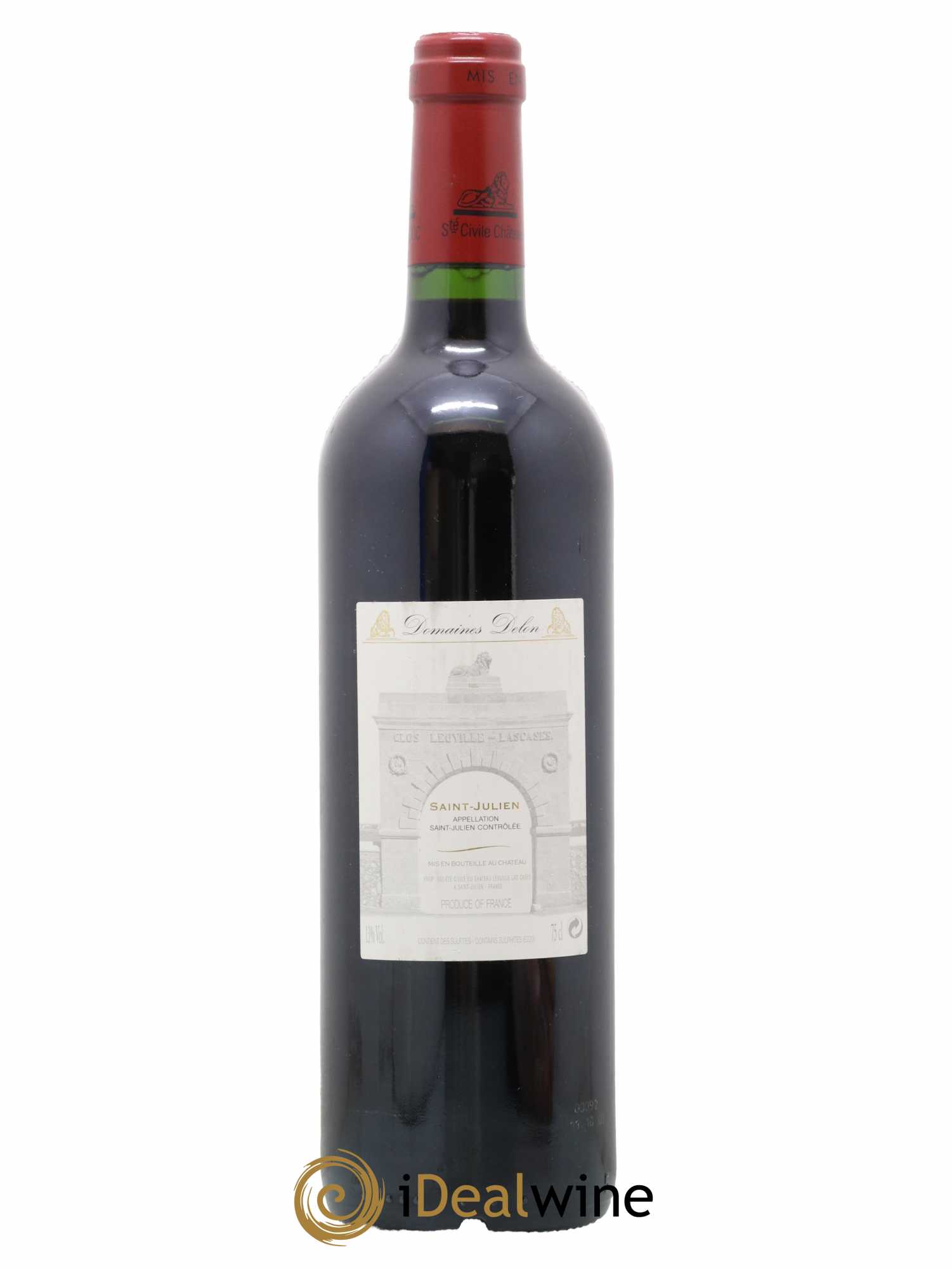 Château Léoville Las Cases 2ème Grand Cru Classé 2006 - Lot de 1 bouteille - 1