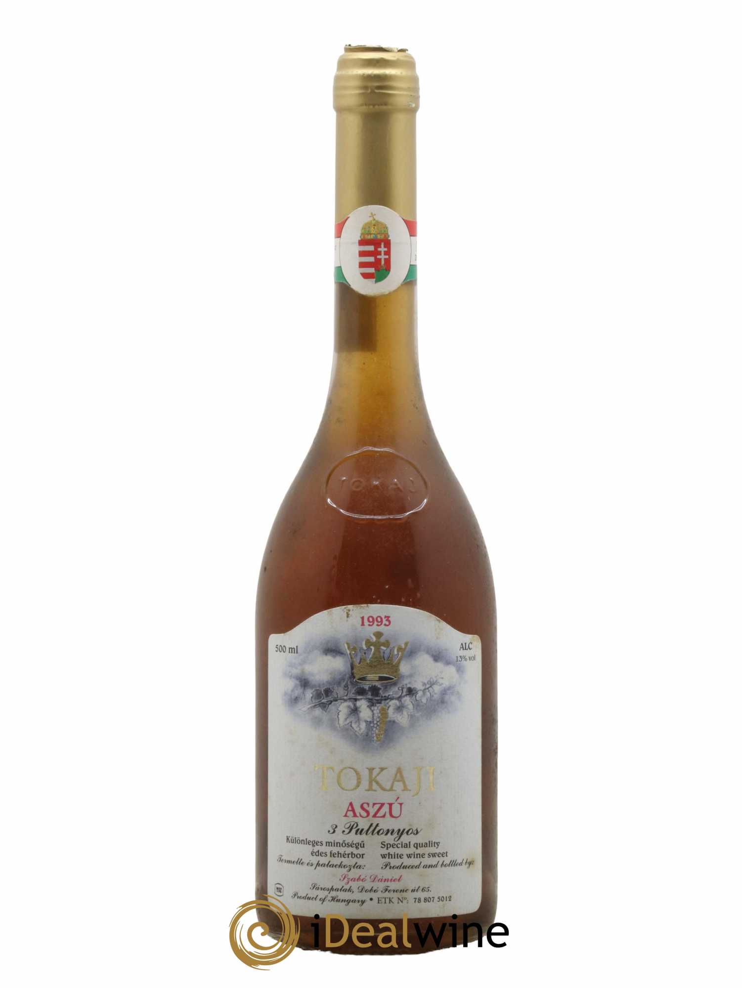 TOKAJI ASZU 3 PUTTONYOS 1993