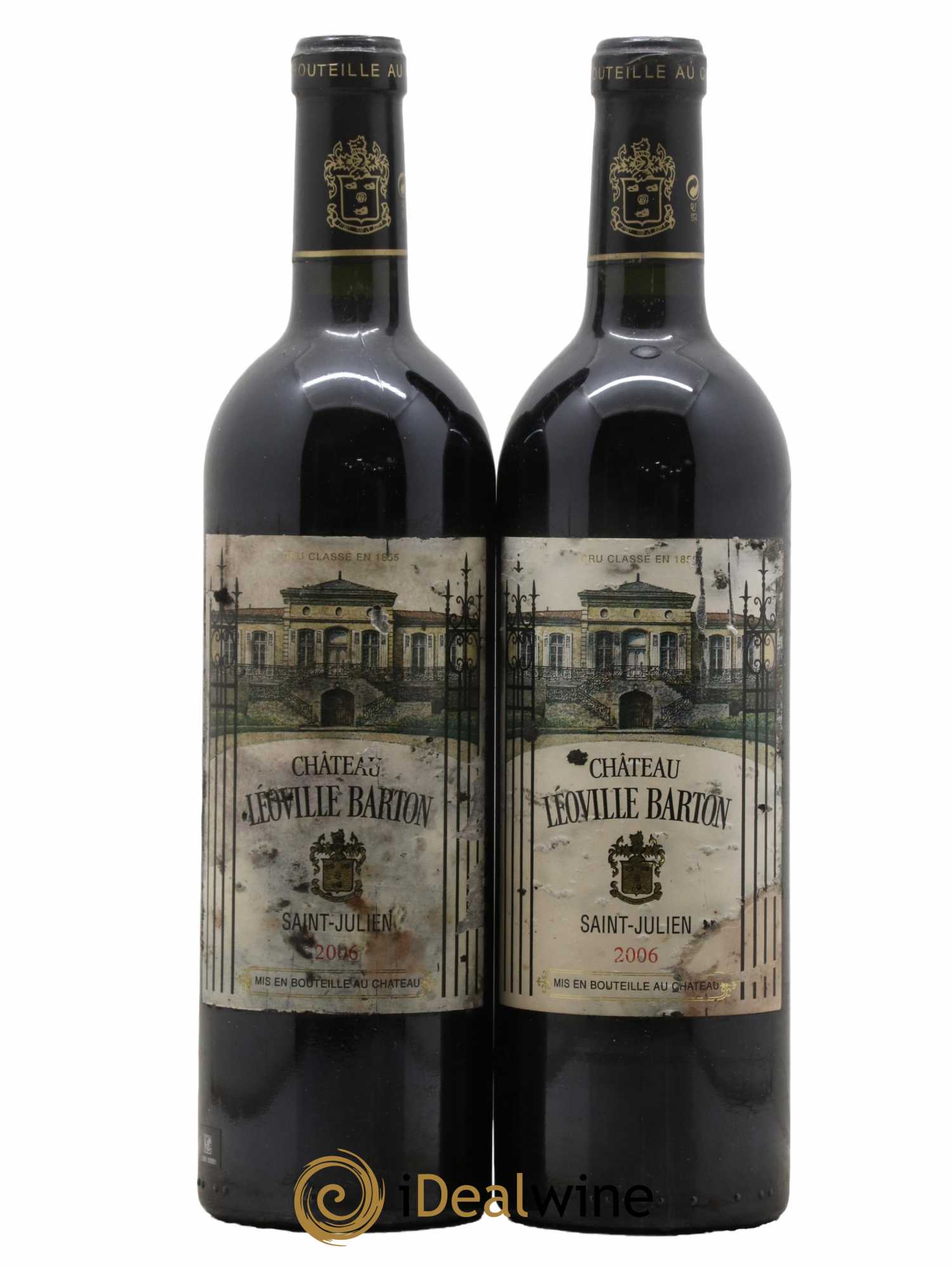 Château Léoville Barton 2ème Grand Cru Classé 2006 - Lot de 2 bouteilles - 0