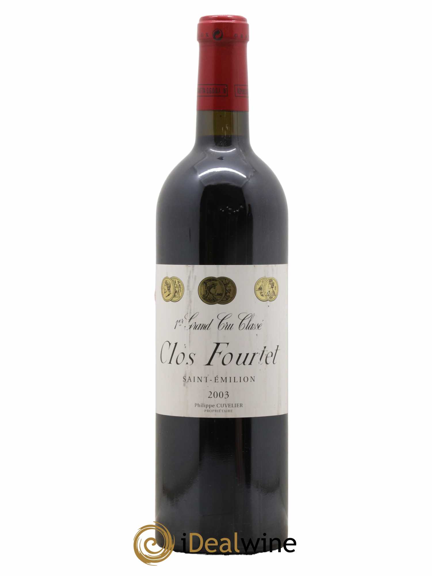Clos Fourtet 1er Grand Cru Classé B 2003 - Lot de 1 bouteille - 0