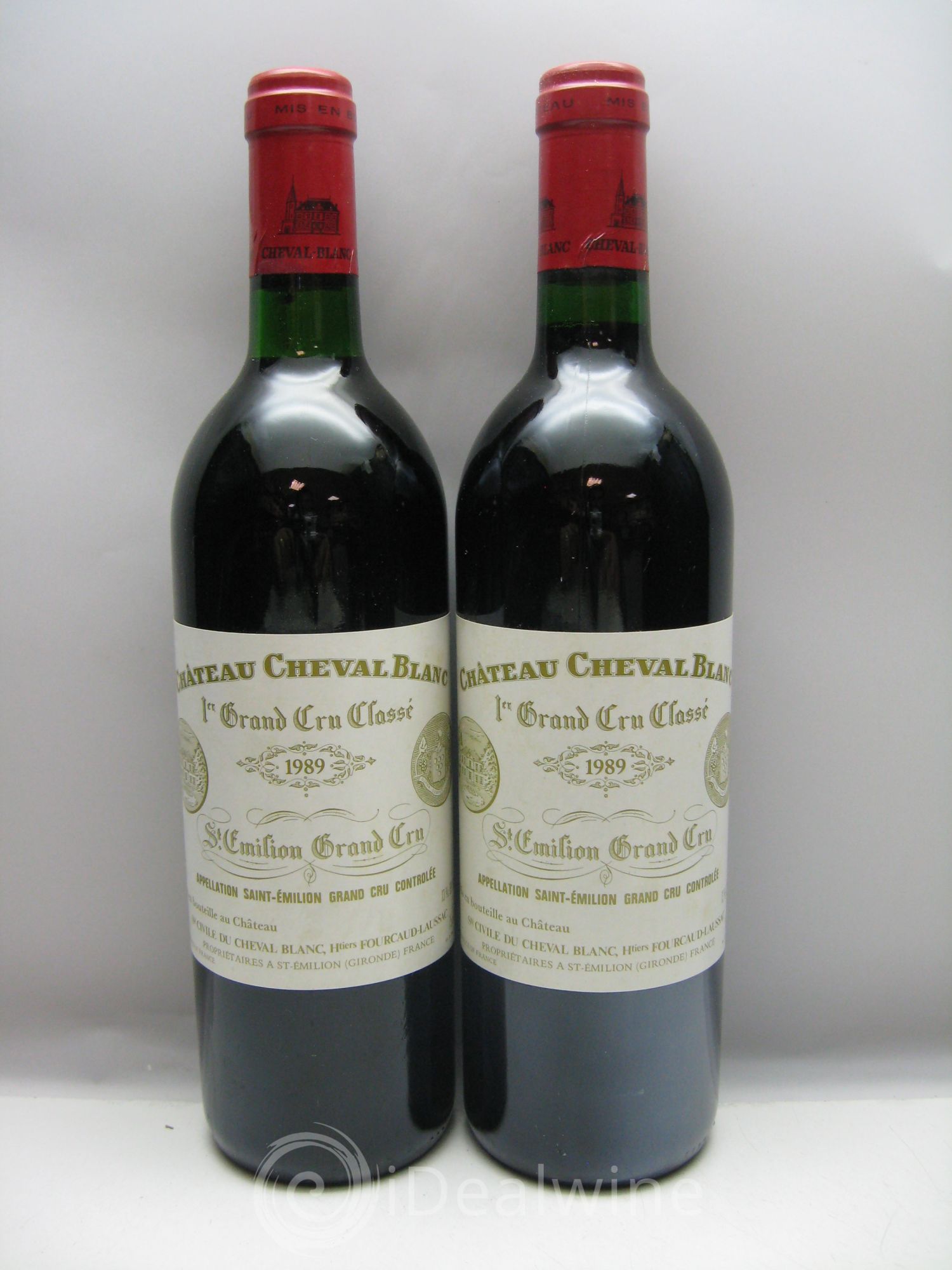 Château Mouton Rothschild 1er Grand Cru Classé Caisse Millésima 1989 - Lot de 2 bouteilles - 0