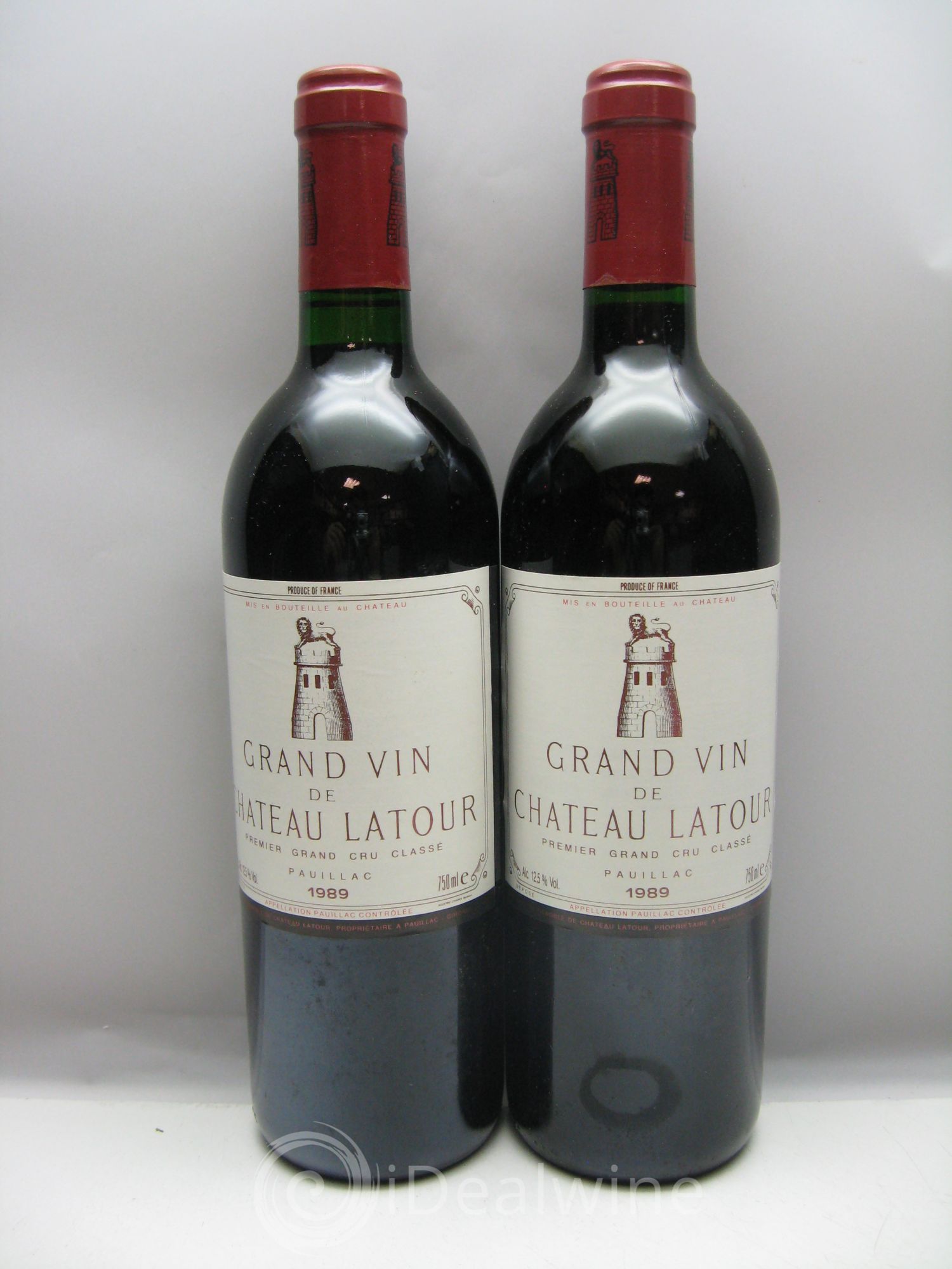 Château Mouton Rothschild 1er Grand Cru Classé Caisse Millésima 1989 - Lot de 2 bouteilles - 2