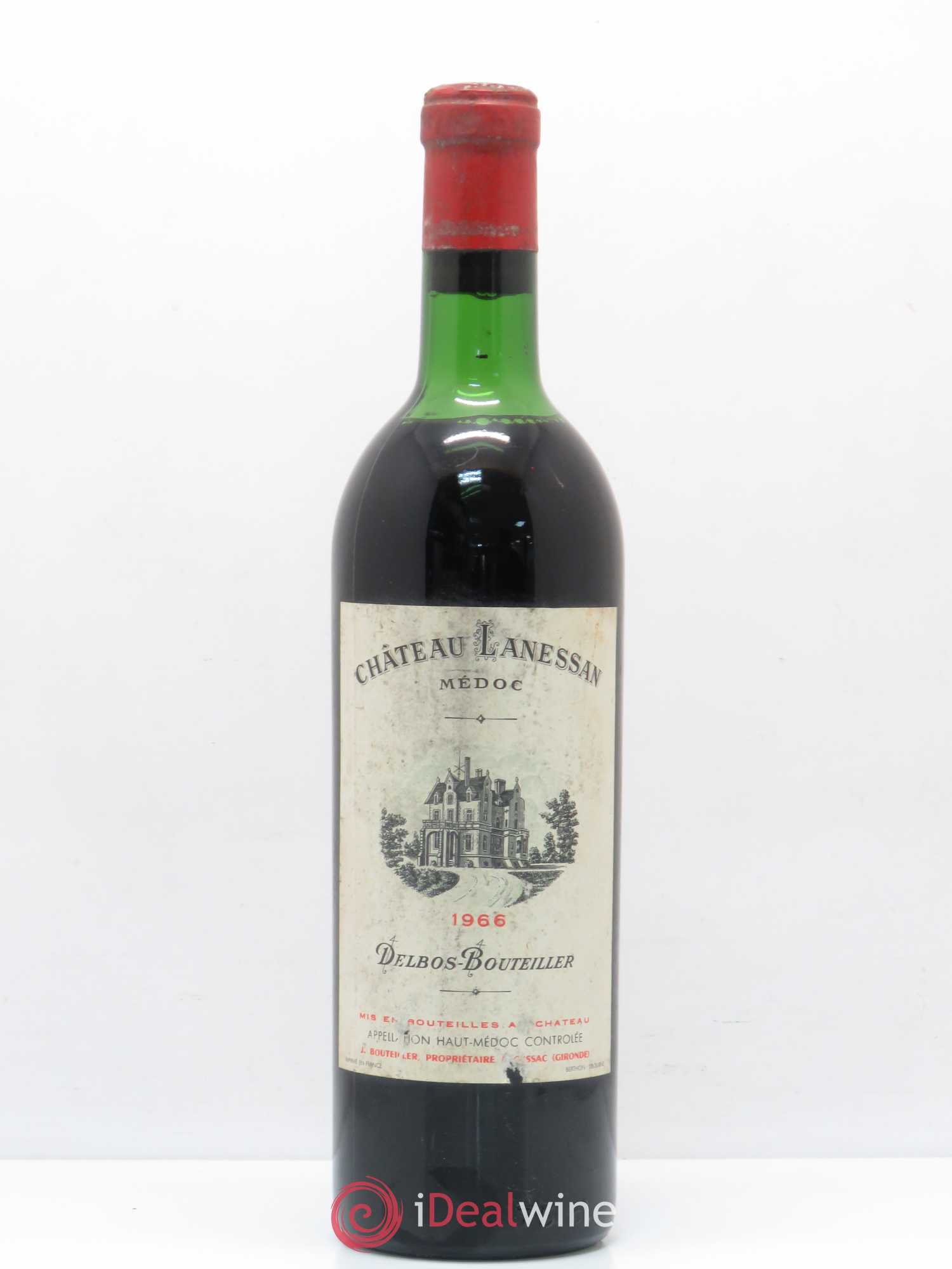 Château Lanessan Cru Bourgeois 1966 - Lotto di 1 bottiglia - 0