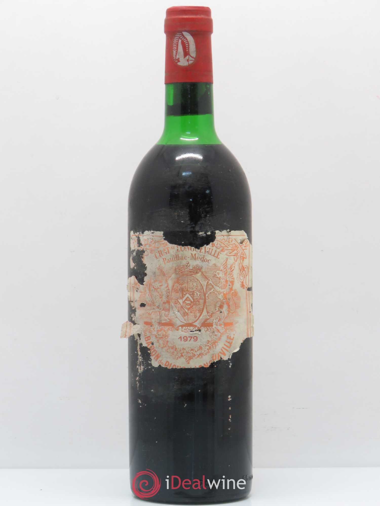 Pichon Longueville Baron 2ème Grand Cru Classé 1979 - Lot de 1 bouteille - 0