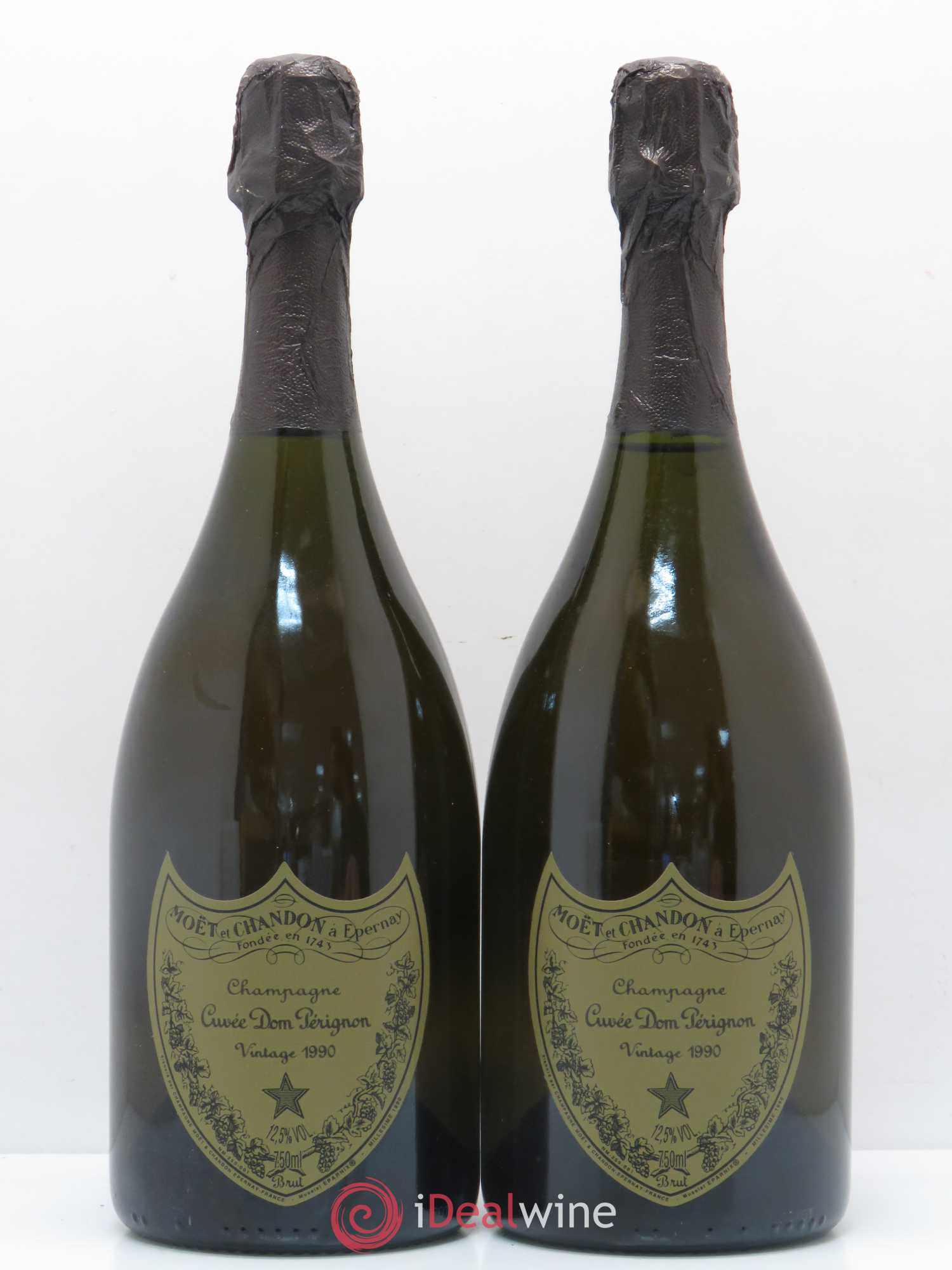 Brut Dom Pérignon 1990 - Lot de 2 bouteilles - 0