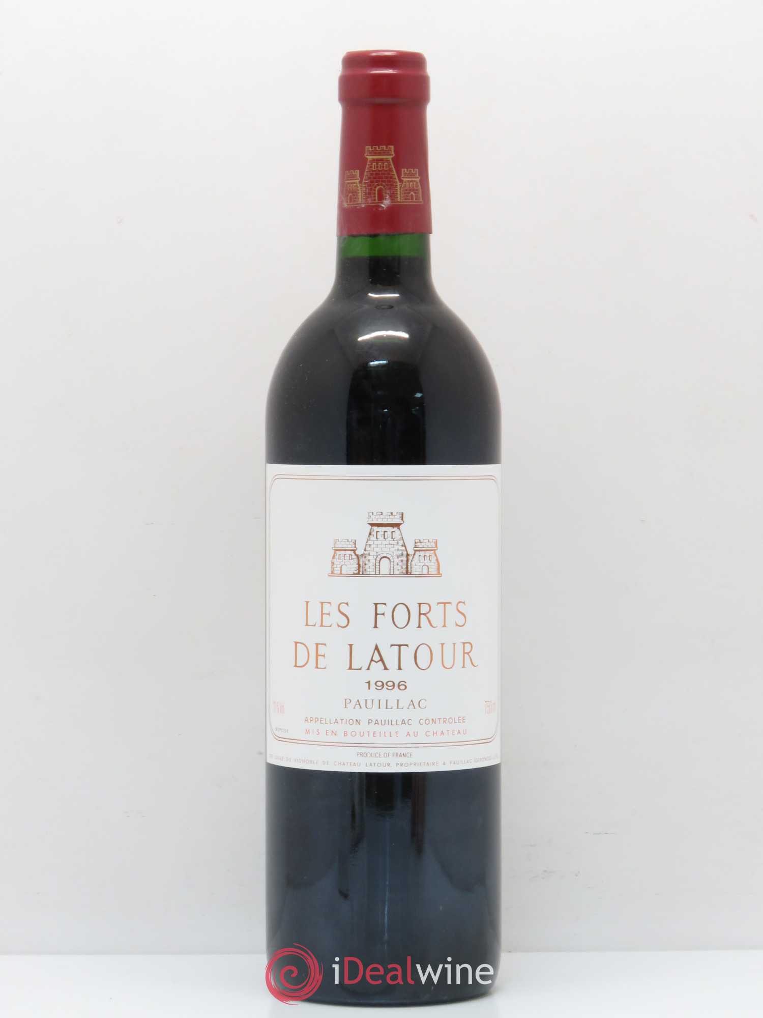 Les Forts de Latour Second Vin 1996 - Lot de 1 bouteille - 0