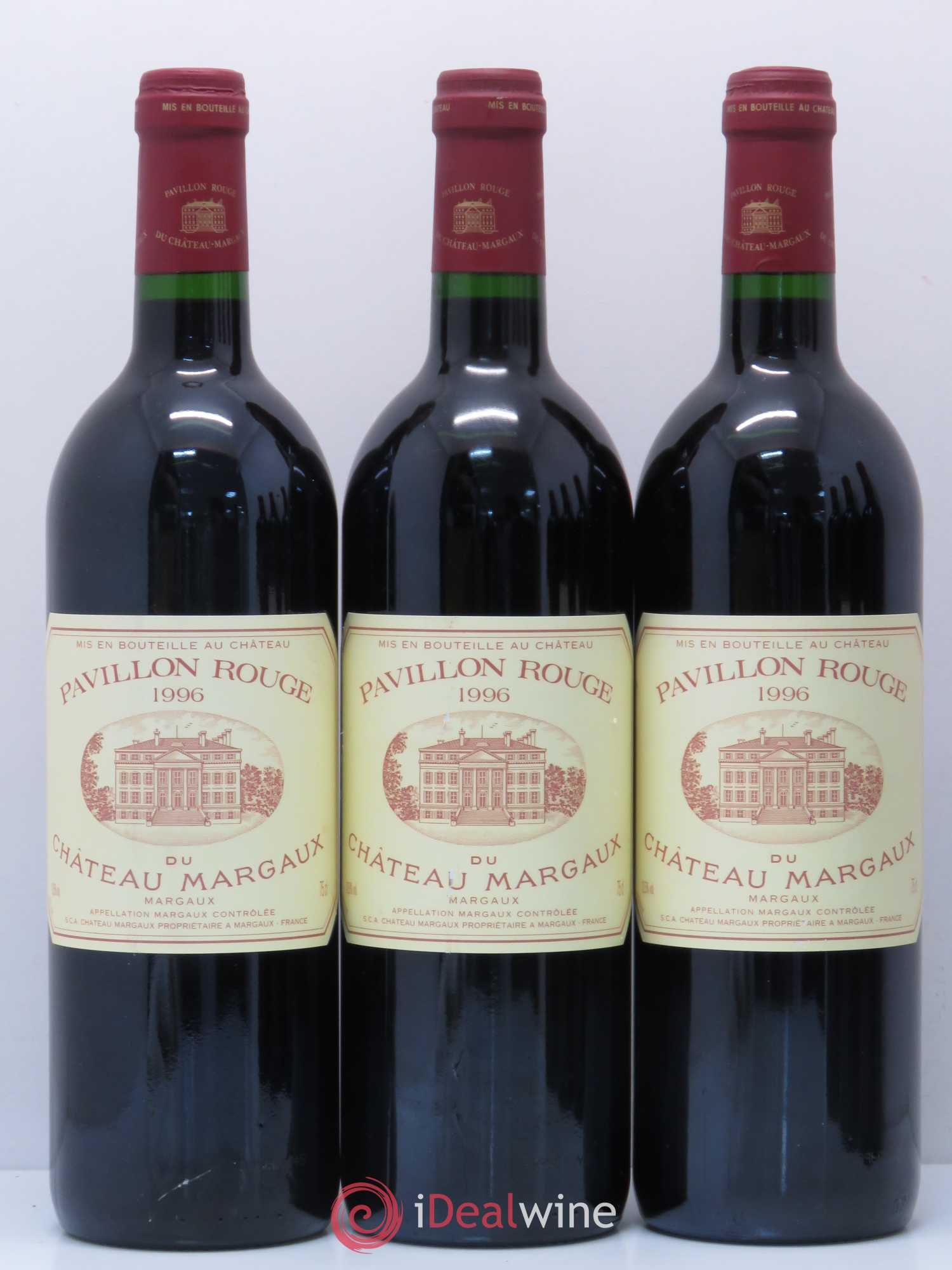 Pavillon Rouge du Château Margaux Second Vin 1996 - Lot de 6 bouteilles - 1