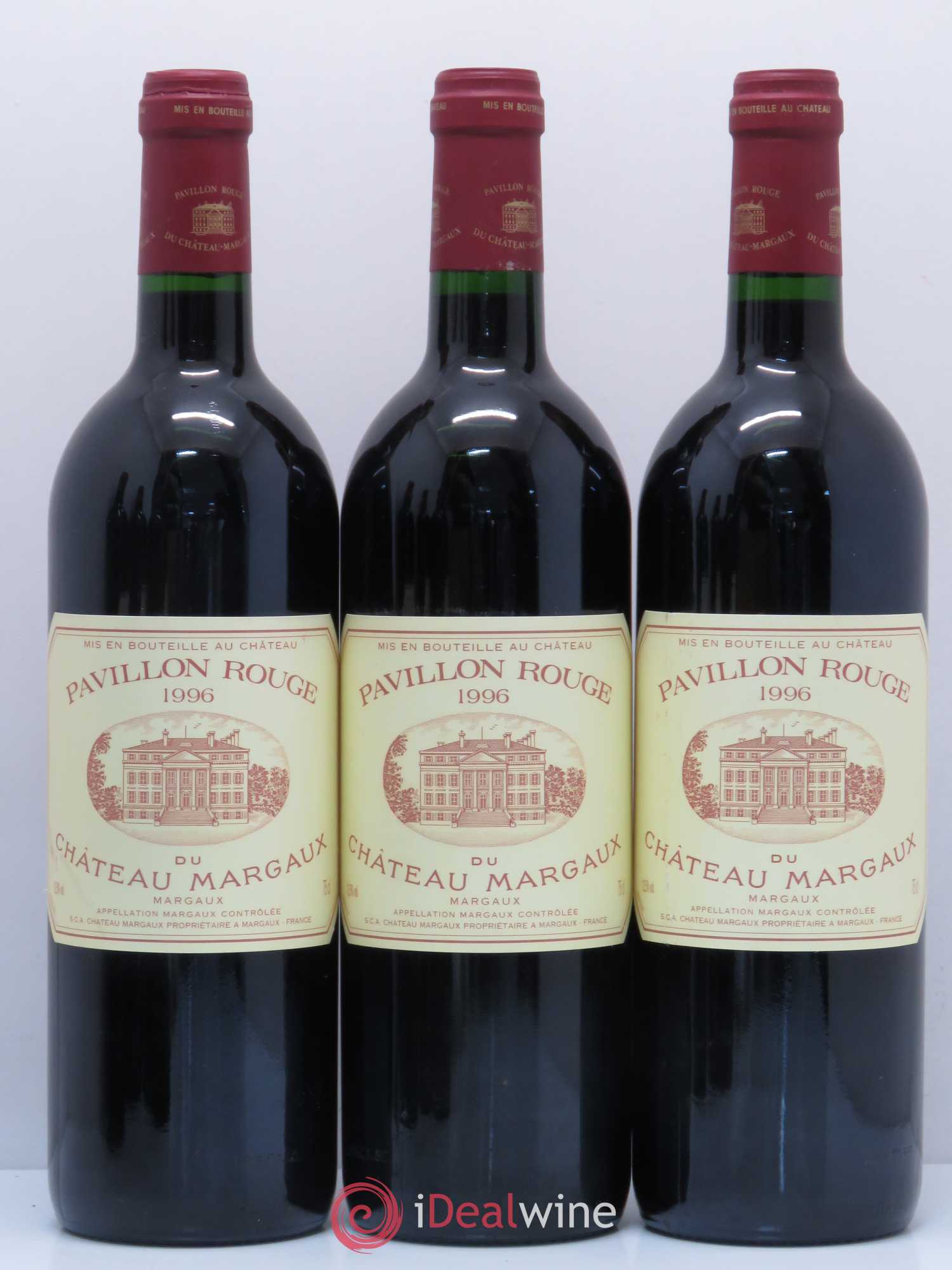 Pavillon Rouge du Château Margaux Second Vin 1996 - Lot de 6 bouteilles - 2