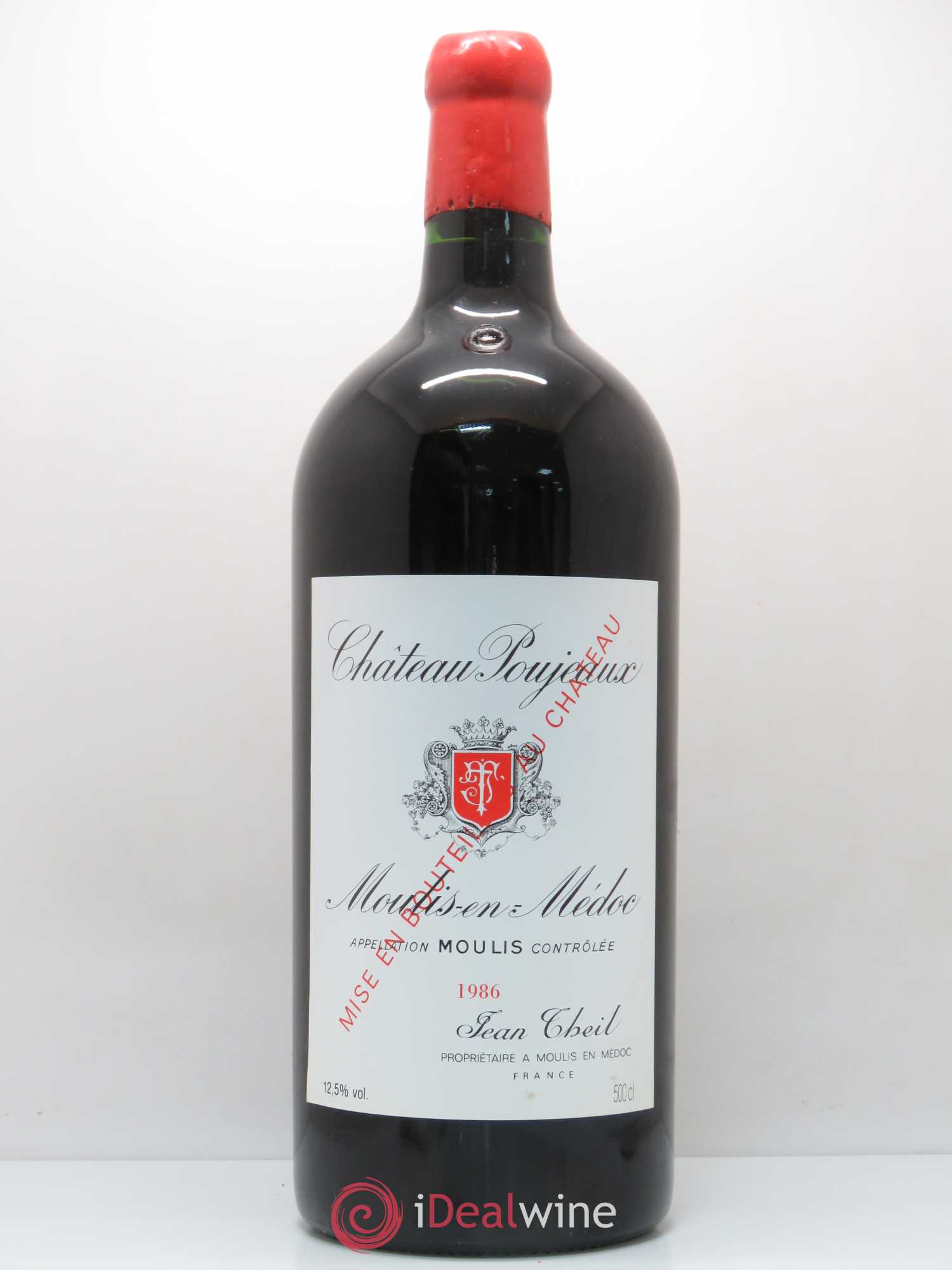 Château Poujeaux 1986 - Lot de 1 jeroboam - 0