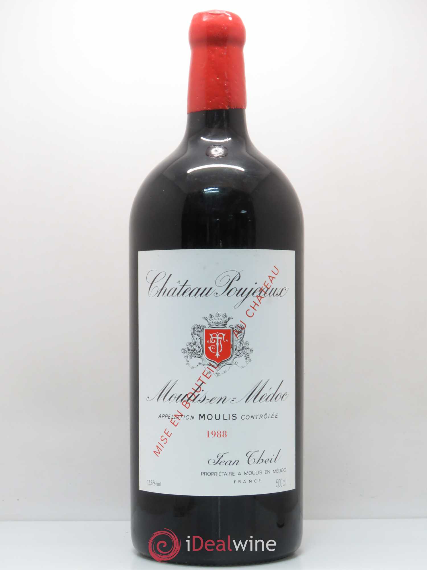 Château Poujeaux 1988 - Lot de 1 jeroboam - 0
