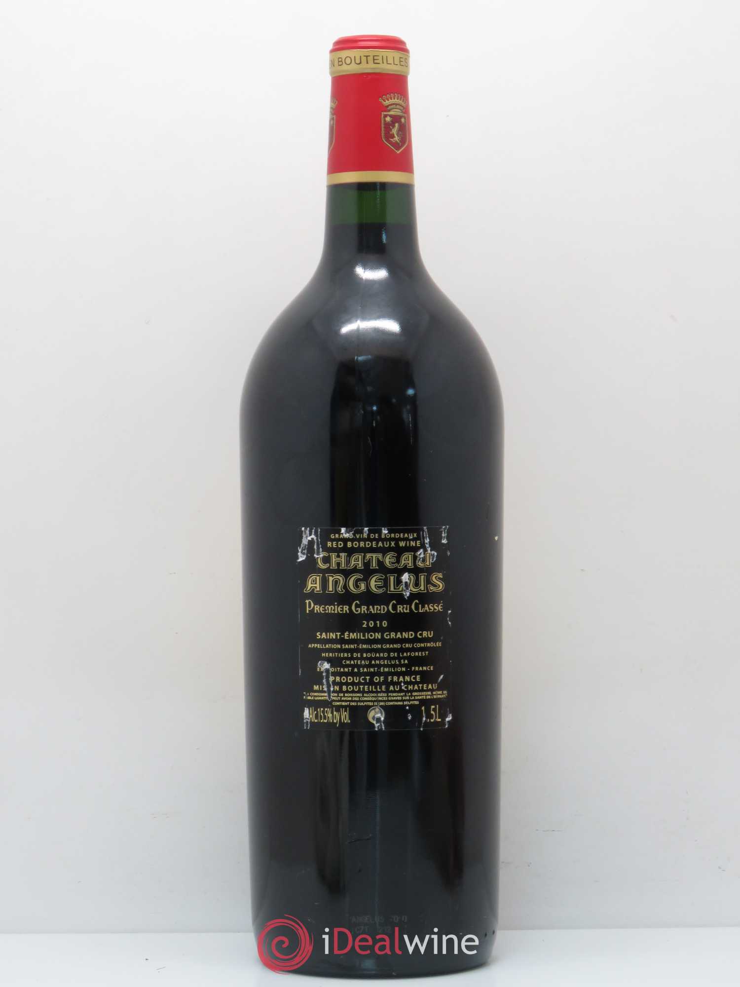 Château Angélus 1er Grand Cru Classé A 2010 - Lot de 1 magnum - 1