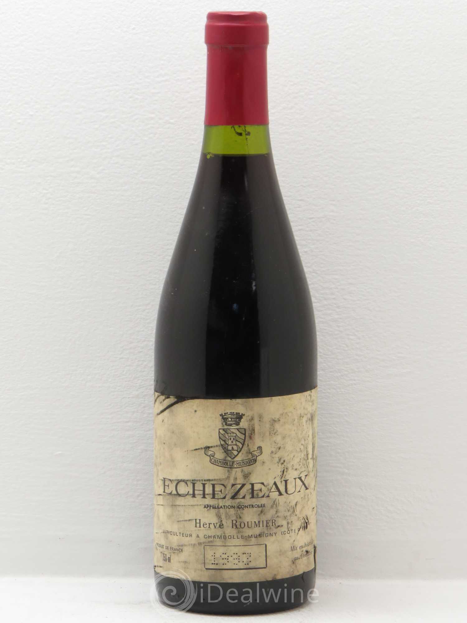 Echezeaux Grand Cru Hervé Roumier 1993 - Lot de 6 bouteilles - 0