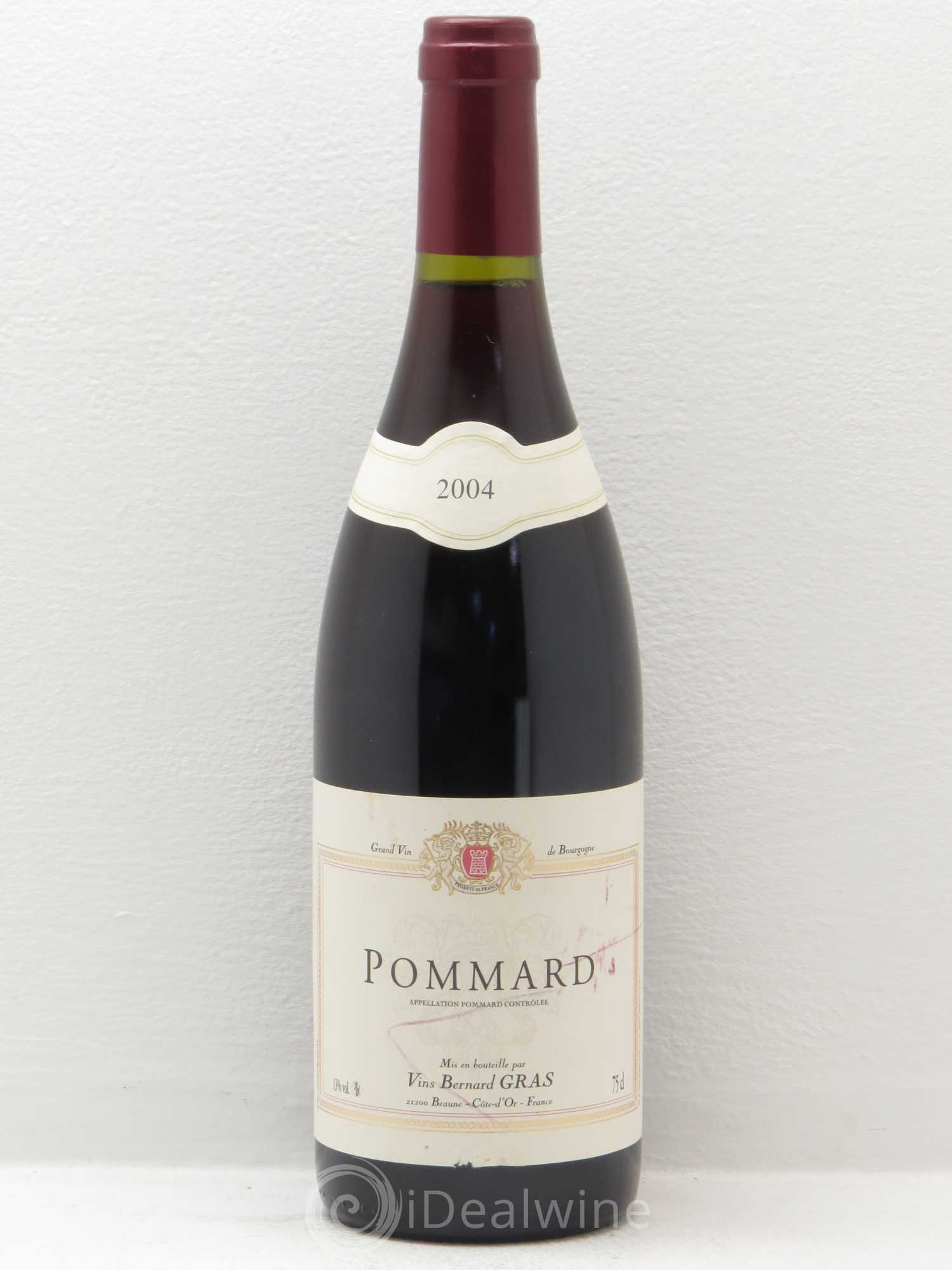 Pommard Bernard Gras 2004 - Posten von 6 Flaschen - 0