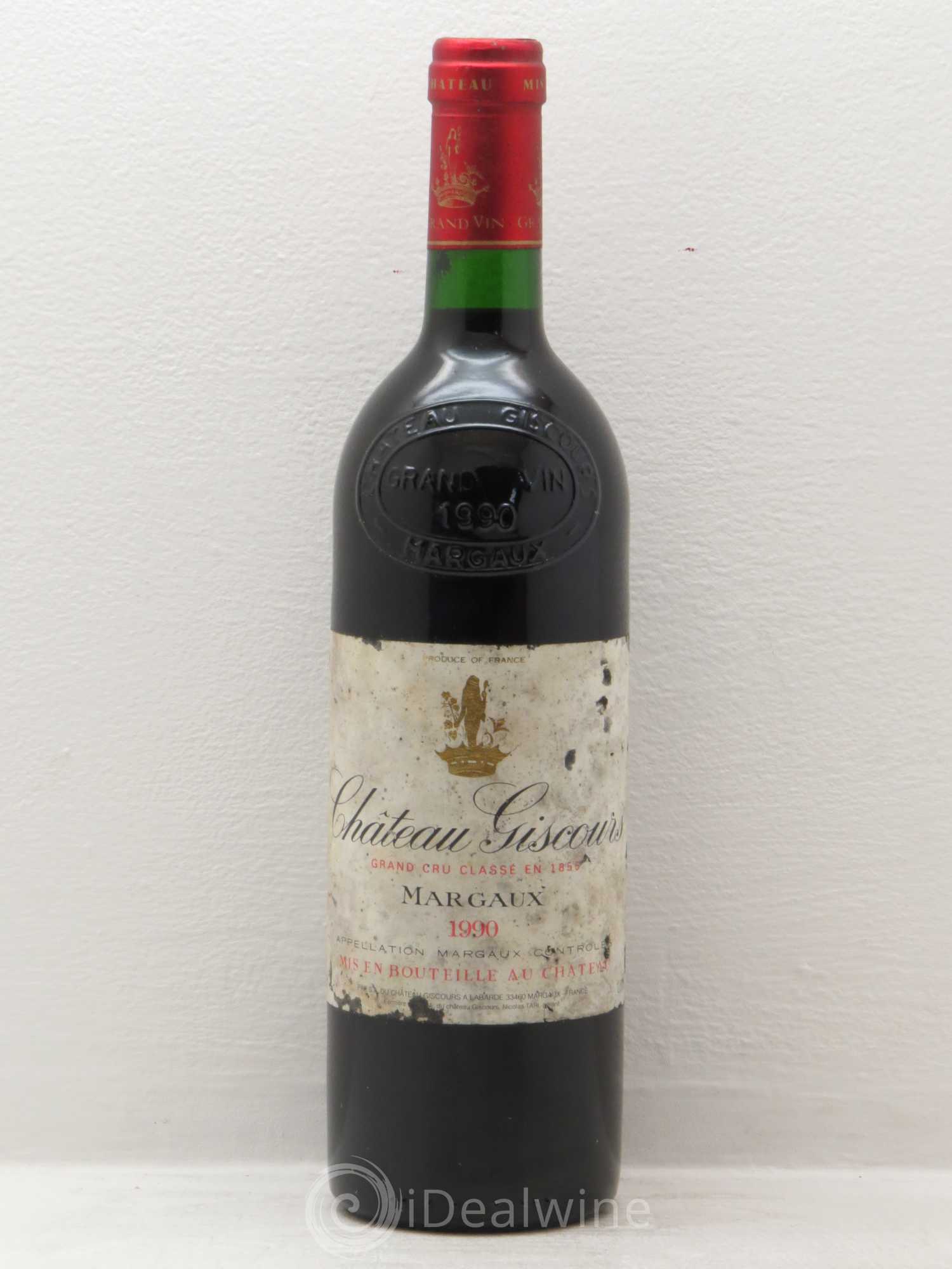 Château Giscours 3ème Grand Cru Classé 1990 - Lot de 1 bouteille - 0