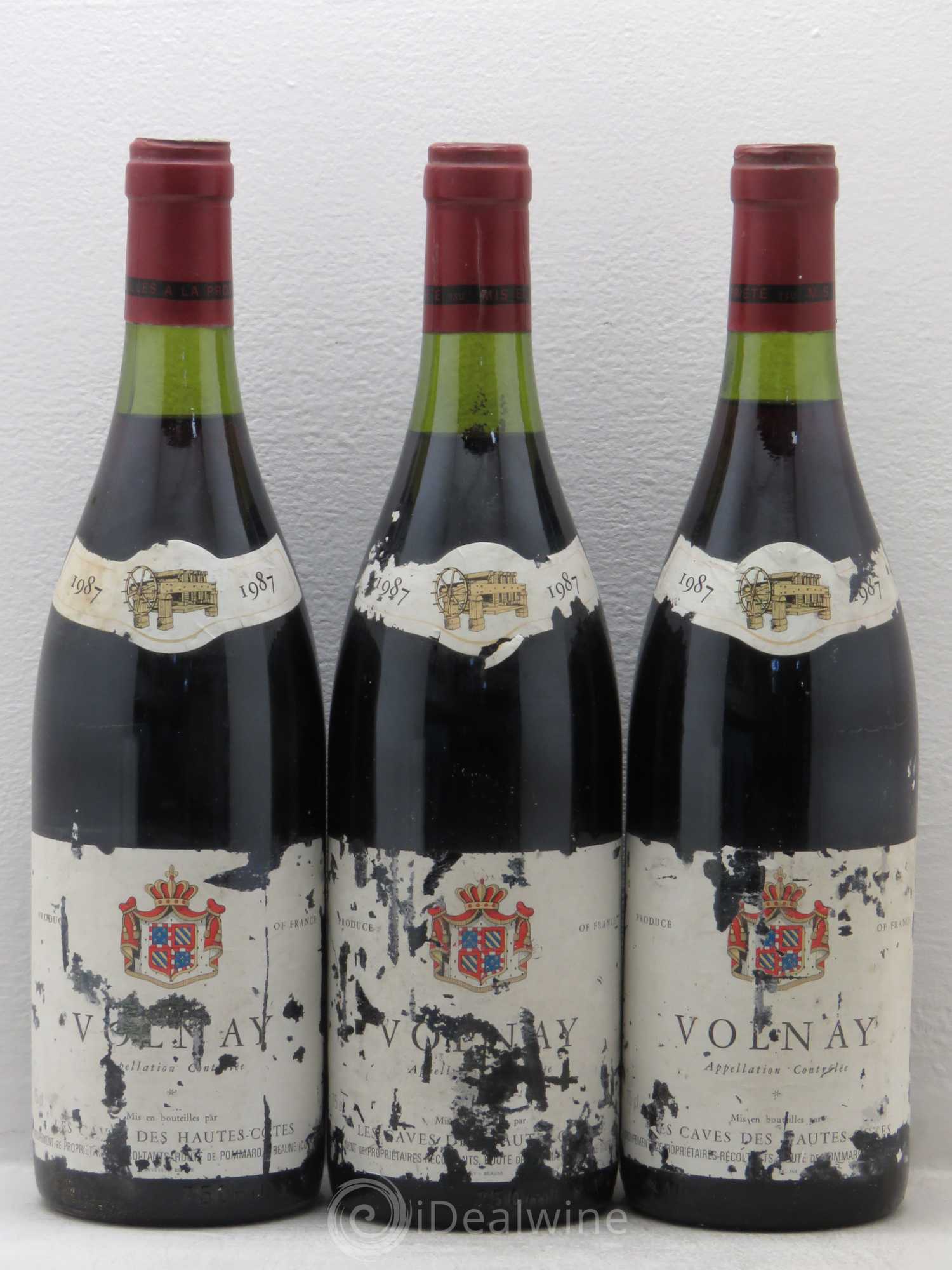 Volnay Dufouleur (sans prix de réserve) 1987 - Posten von 3 Flaschen - 0