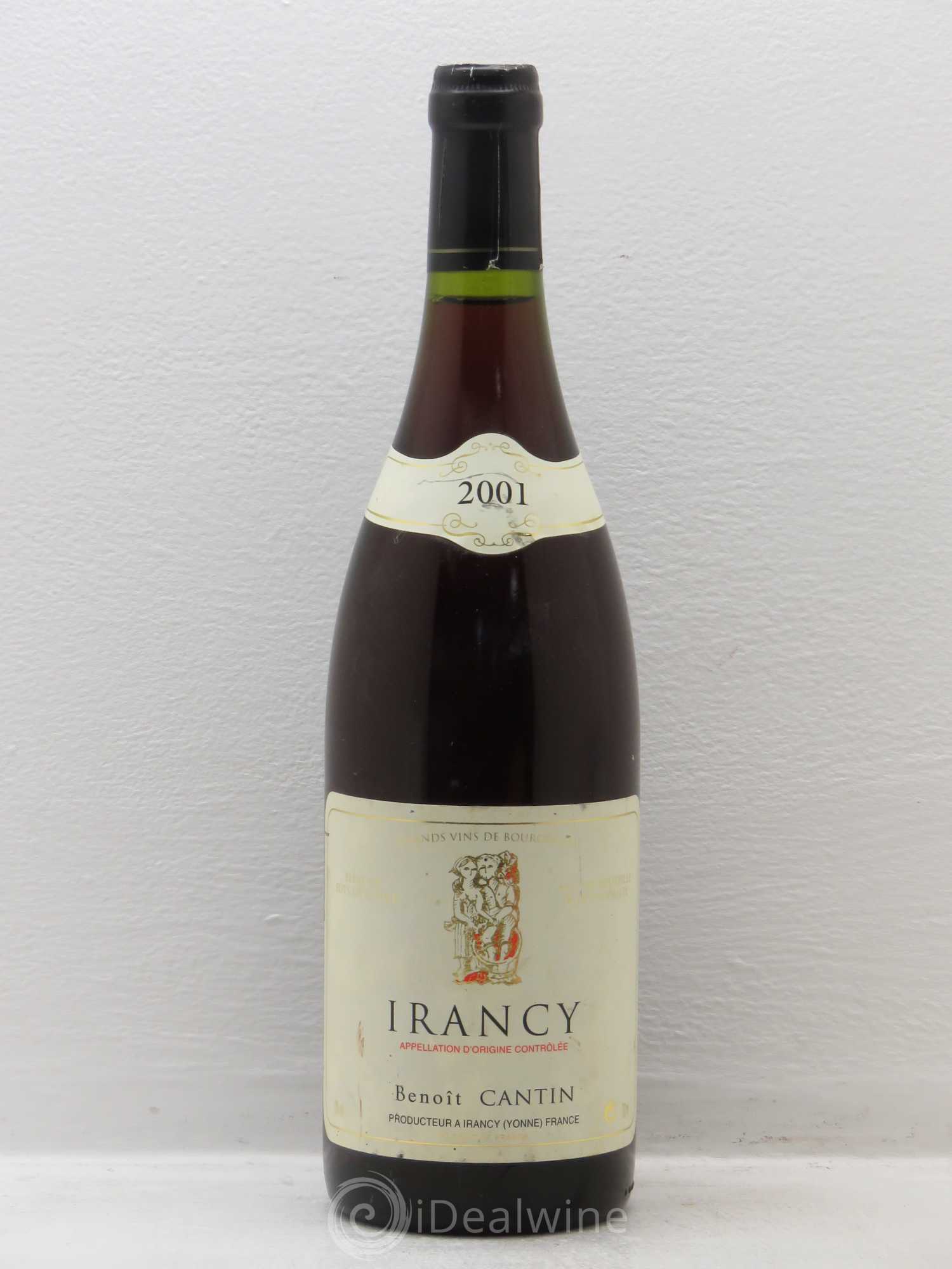Divers Irancy Domaine Benoit Cantin (sans prix de réserve) 2001 - Posten von 1 Flasche - 0