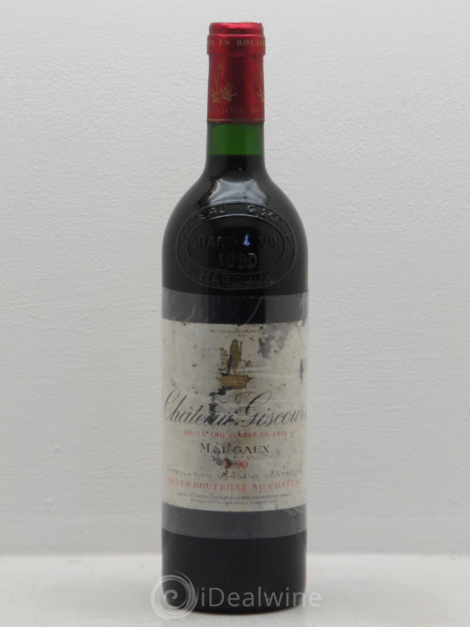 Château Giscours 3ème Grand Cru Classé (sans prix de réserve) 1990 - Lot de 1 bouteille - 0