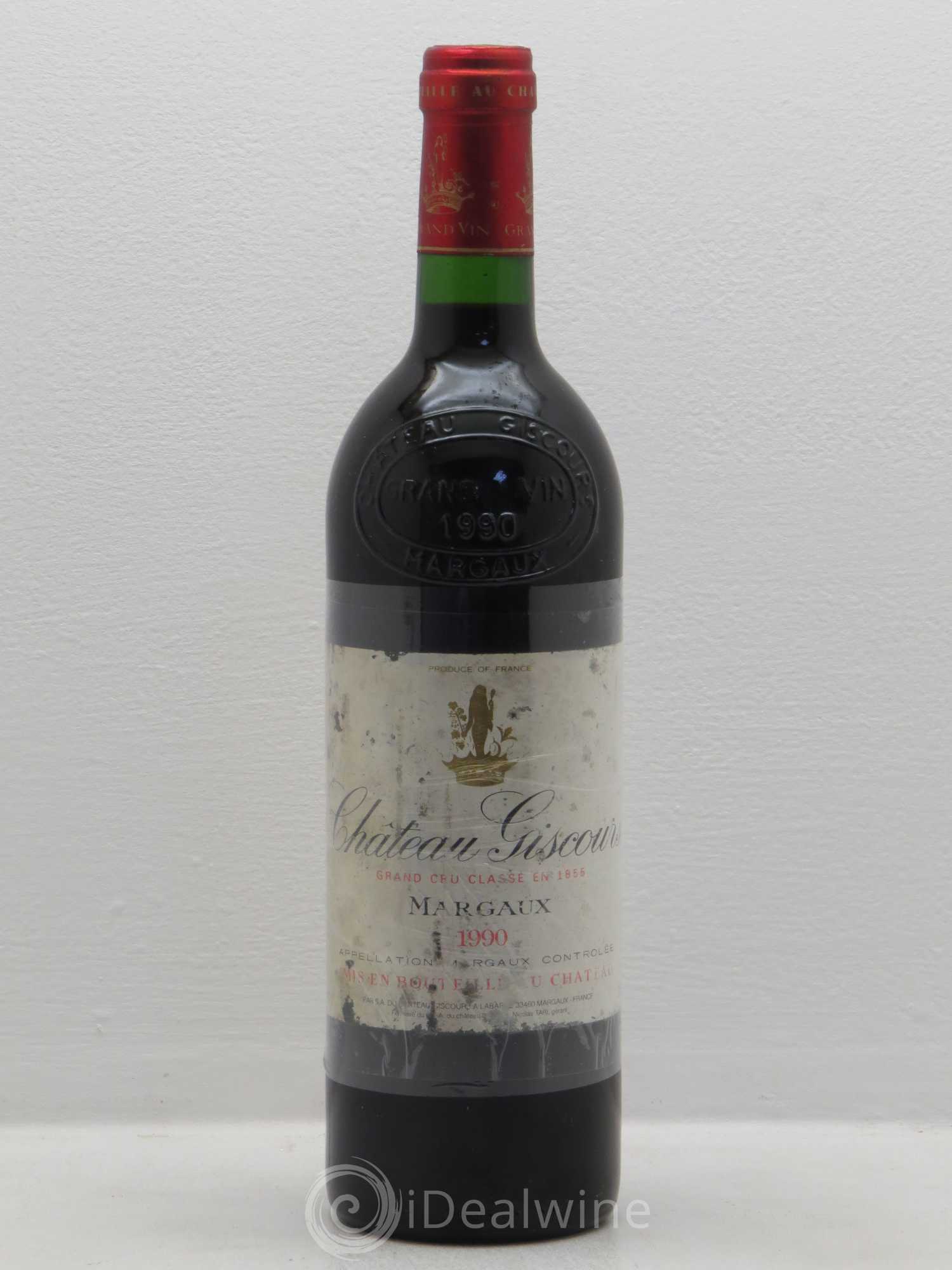 Château Giscours 3ème Grand Cru Classé 1990 - Lot de 1 bouteille - 0