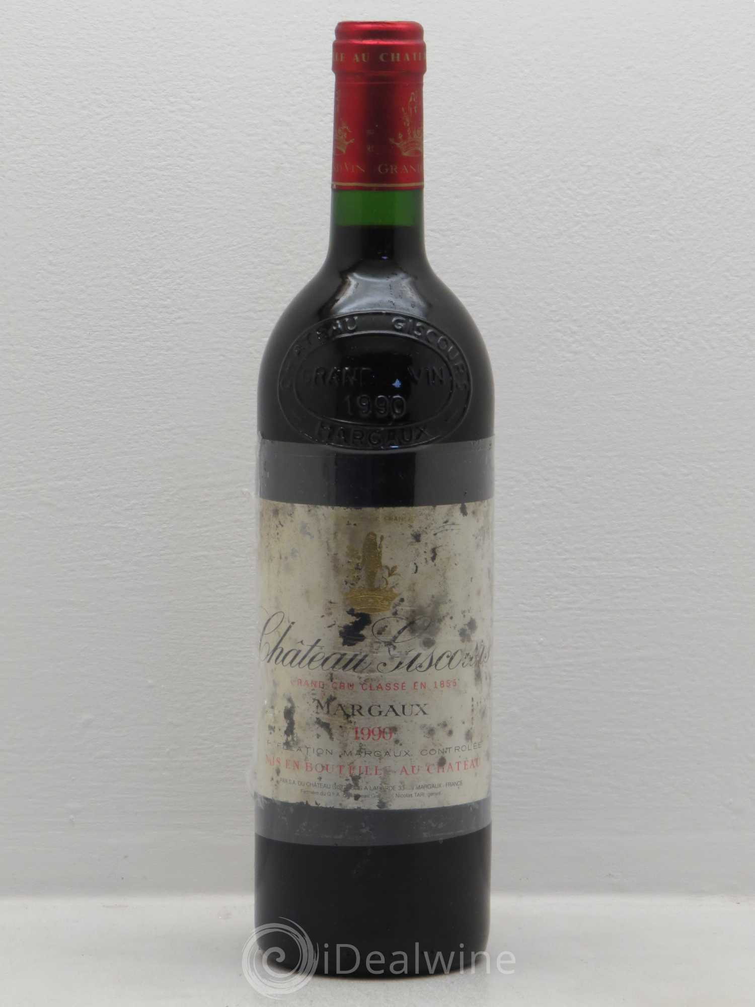 Château Giscours 3ème Grand Cru Classé 1990 - Lot de 1 bouteille - 0