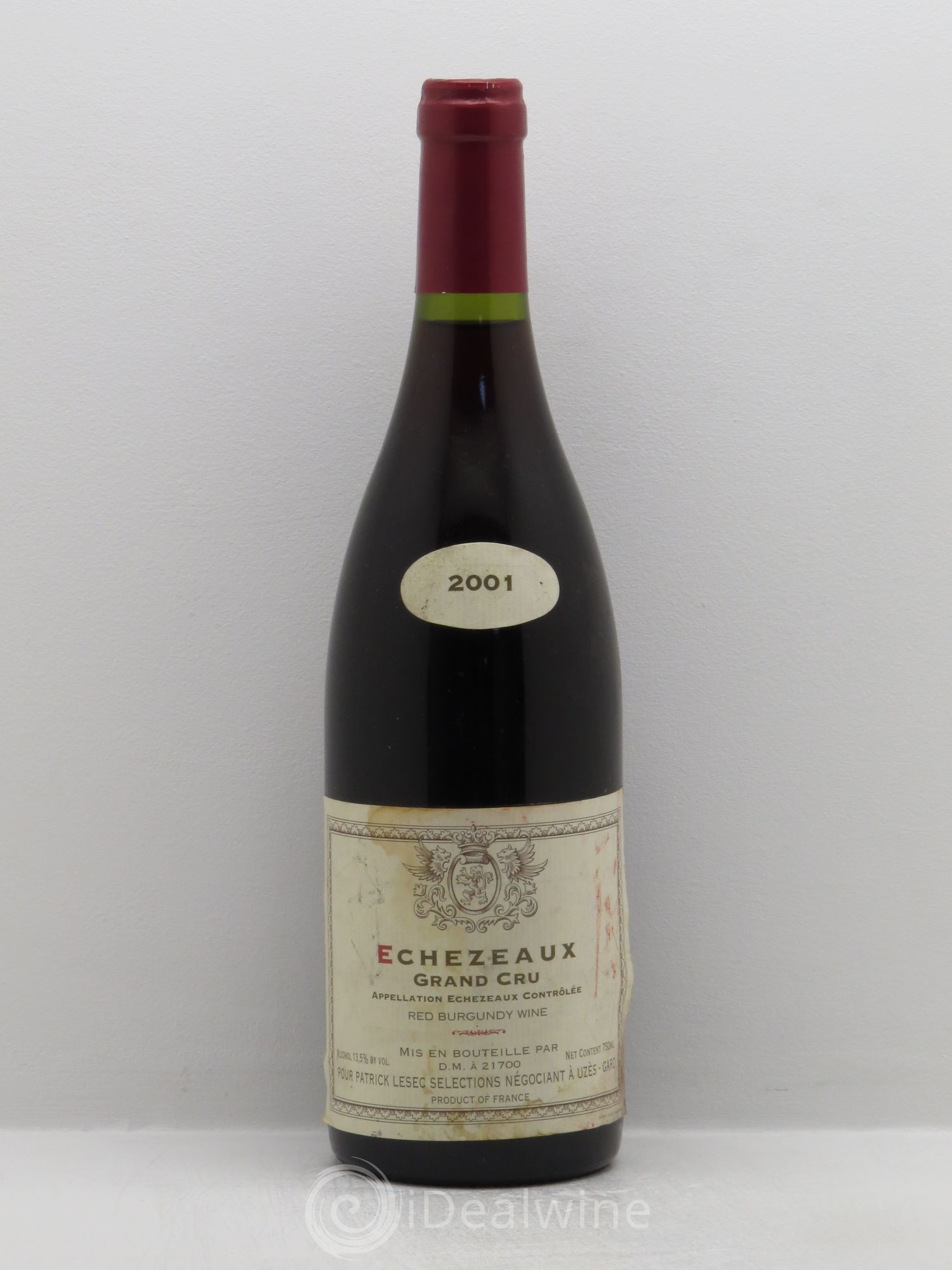 Echezeaux Grand Cru 2001 - Lot de 1 bouteille - 0