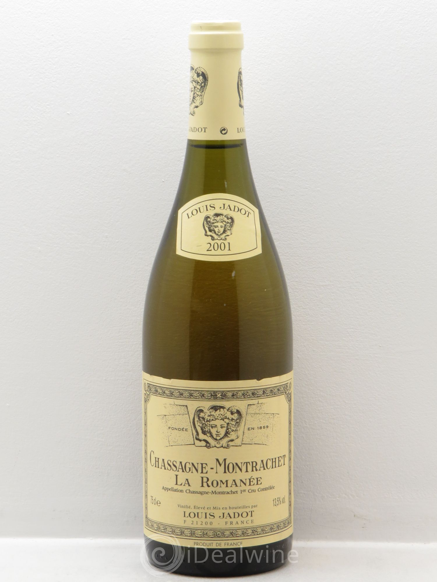 Chassagne-Montrachet 1er Cru La Romanée 2001 - Lot de 1 bouteille - 0