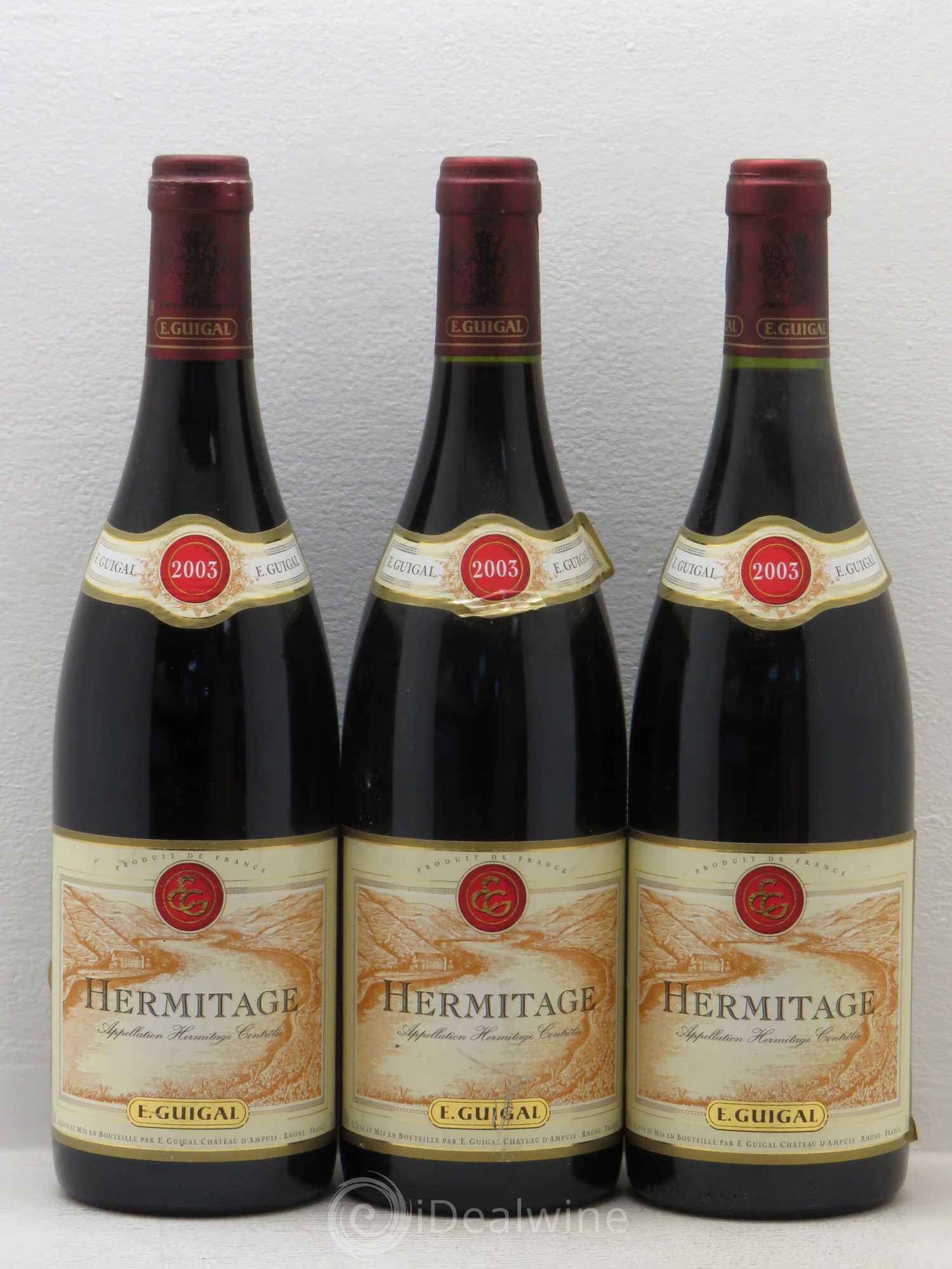 Hermitage Guigal 2003 - Lot de 6 bouteilles - 2