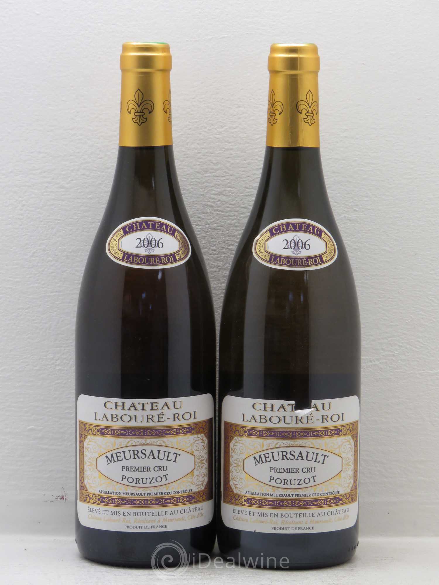 Meursault 1er Cru Poruzot Domaine Laboure-Roi 2006 - Posten von 2 Flaschen - 0