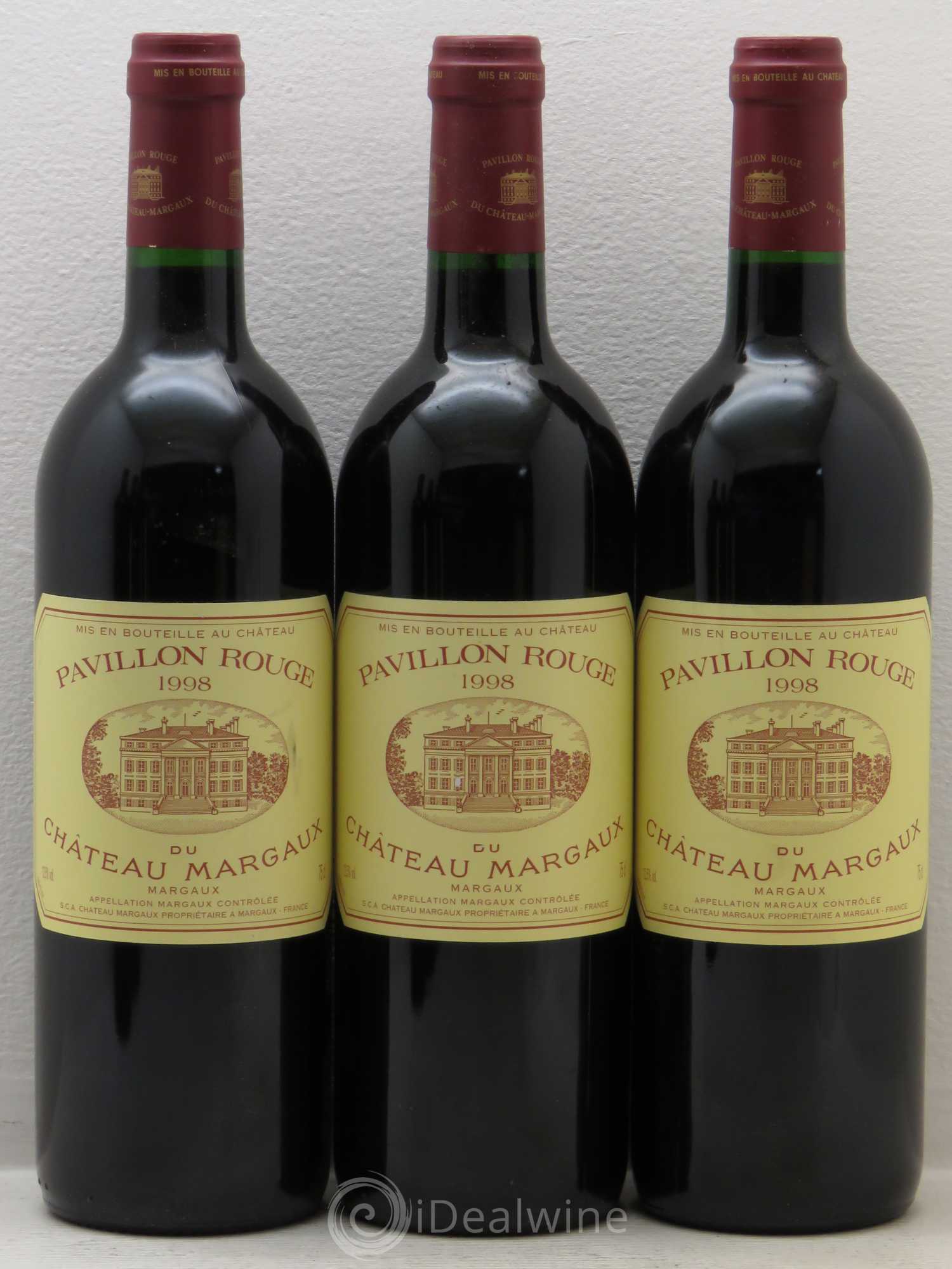Pavillon Rouge du Château Margaux Second Vin 1998 - Lot de 6 bouteilles - 2