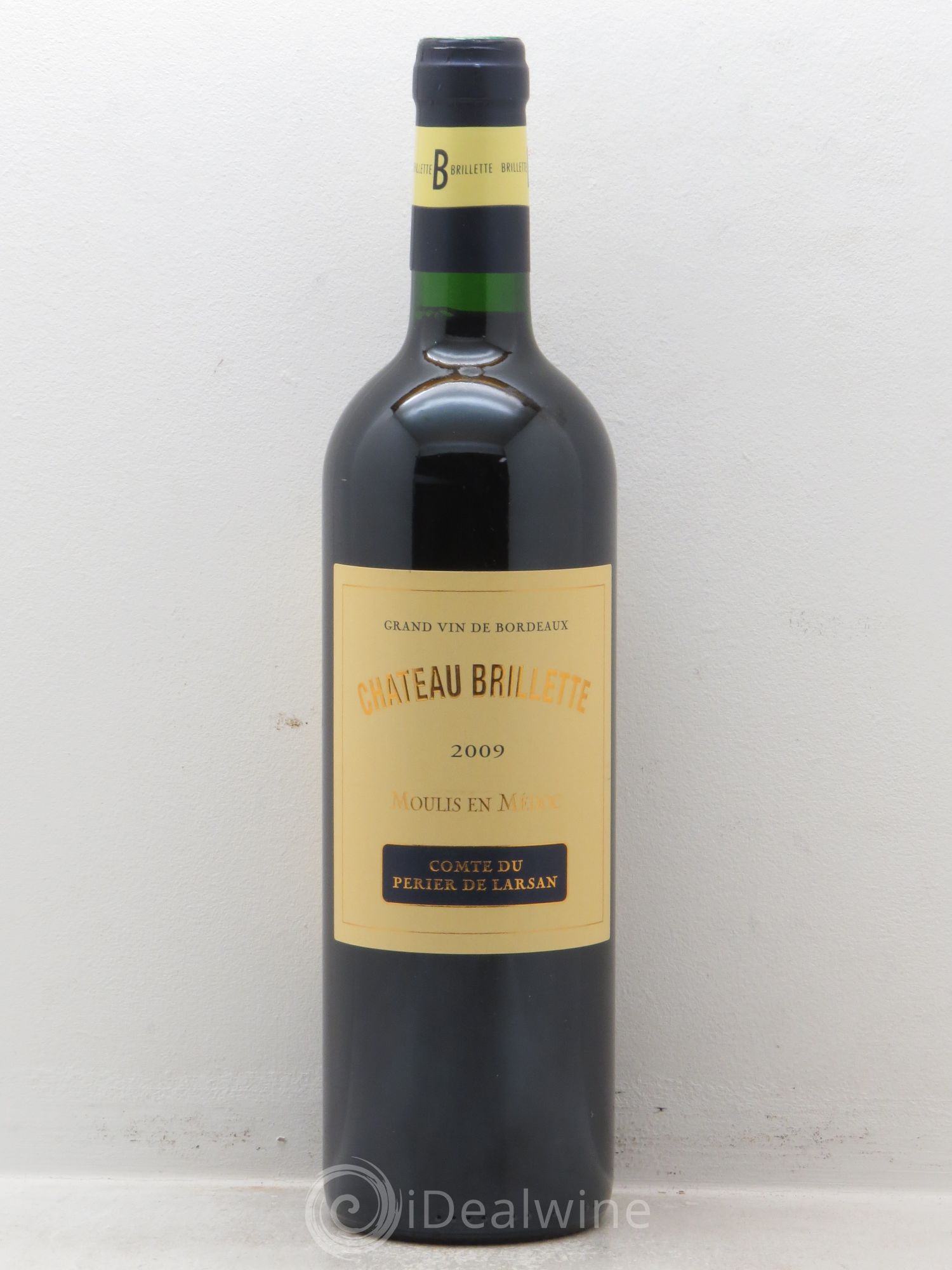 Château Brillette Cru Bourgeois 2009 - Lot de 1 bouteille - 0