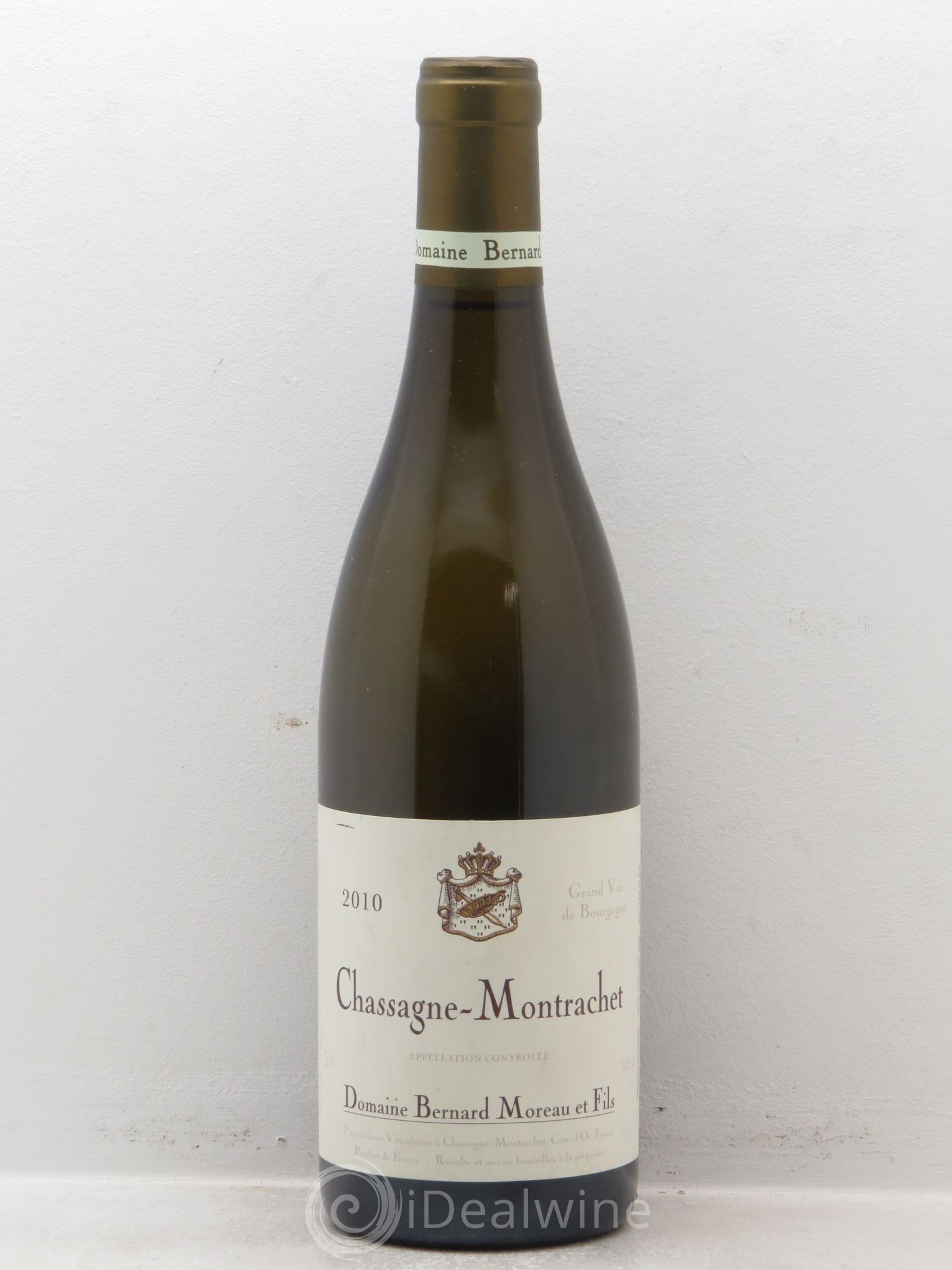 Chassagne-Montrachet B.Moreau 2010 - Posten von 1 Flasche - 0