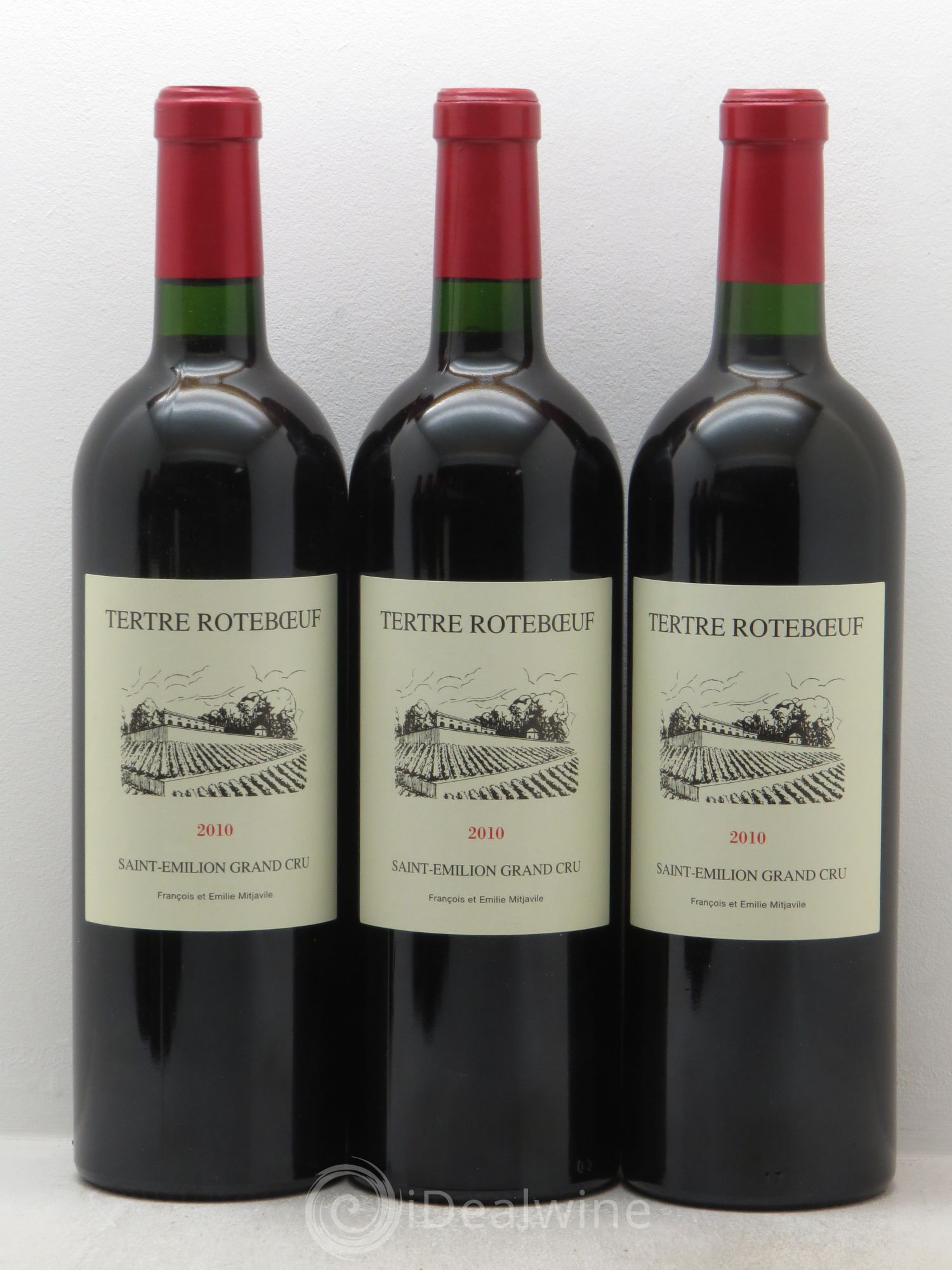 Château Tertre Roteboeuf 2010 - Lot de 12 bouteilles - 1
