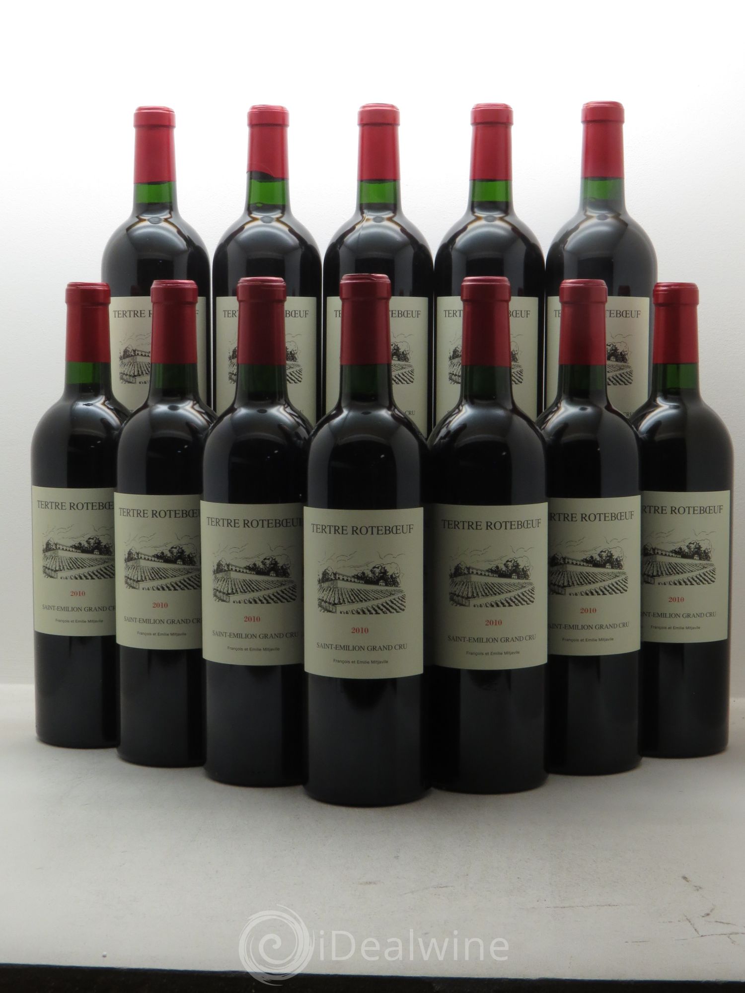 Château Tertre Roteboeuf 2010 - Lot de 12 bouteilles - 0