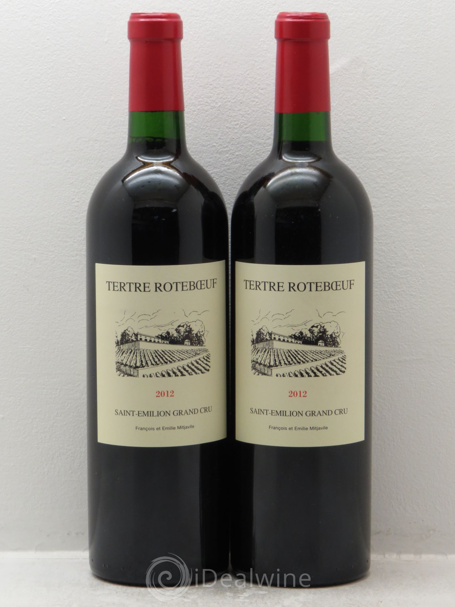 Château Tertre Roteboeuf 2012 - Lot de 2 bouteilles - 0