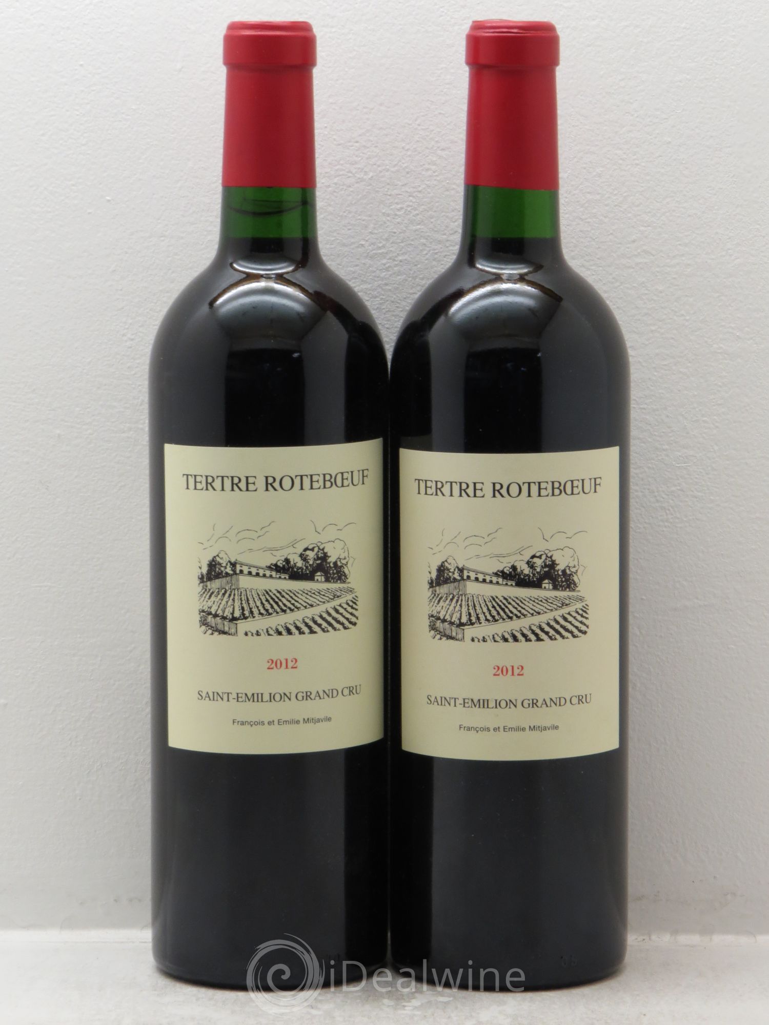 Château Tertre Roteboeuf 2012 - Posten von 2 Flaschen - 0