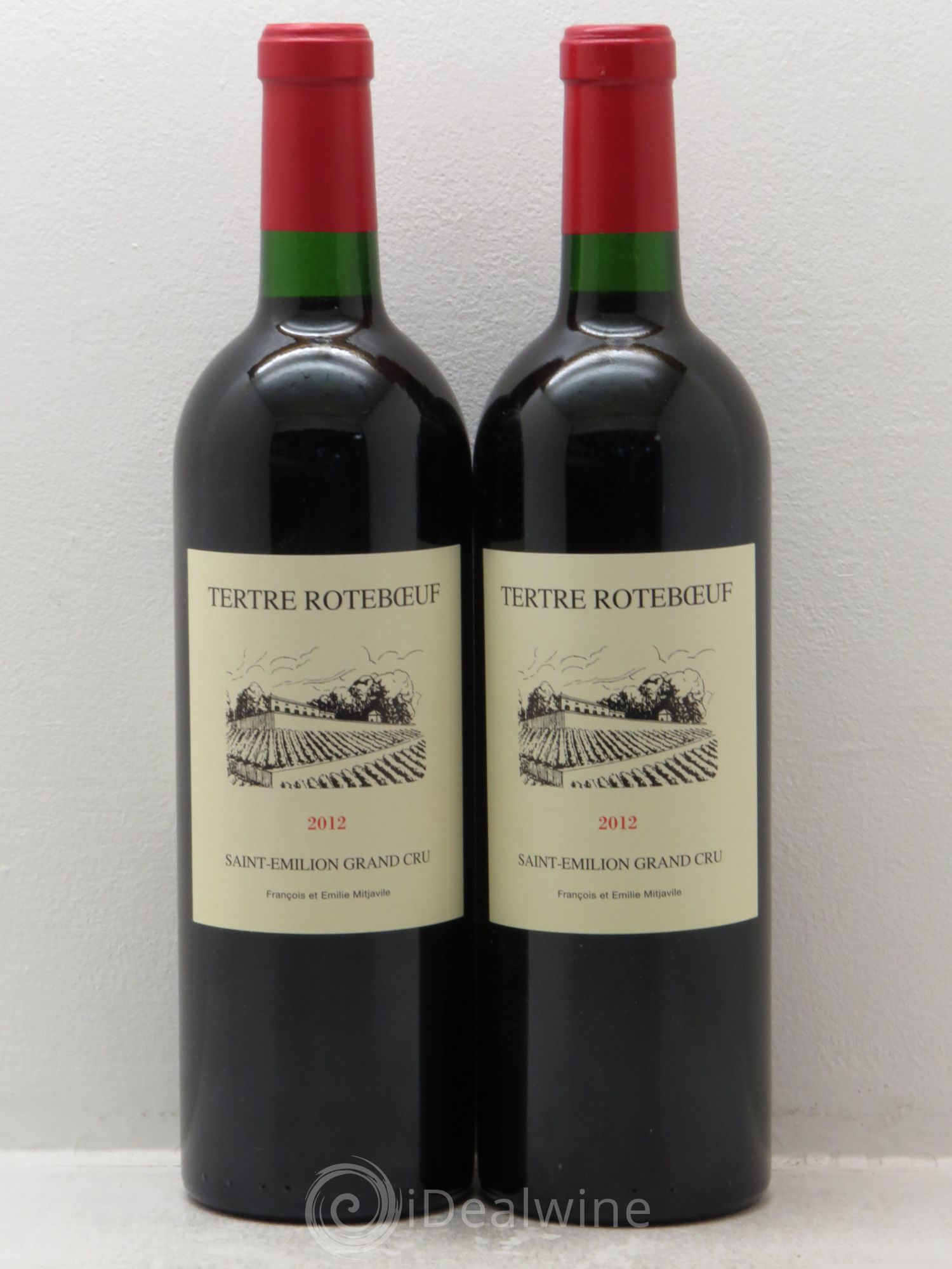 Château Tertre Roteboeuf 2012 - Lot de 2 bouteilles - 0