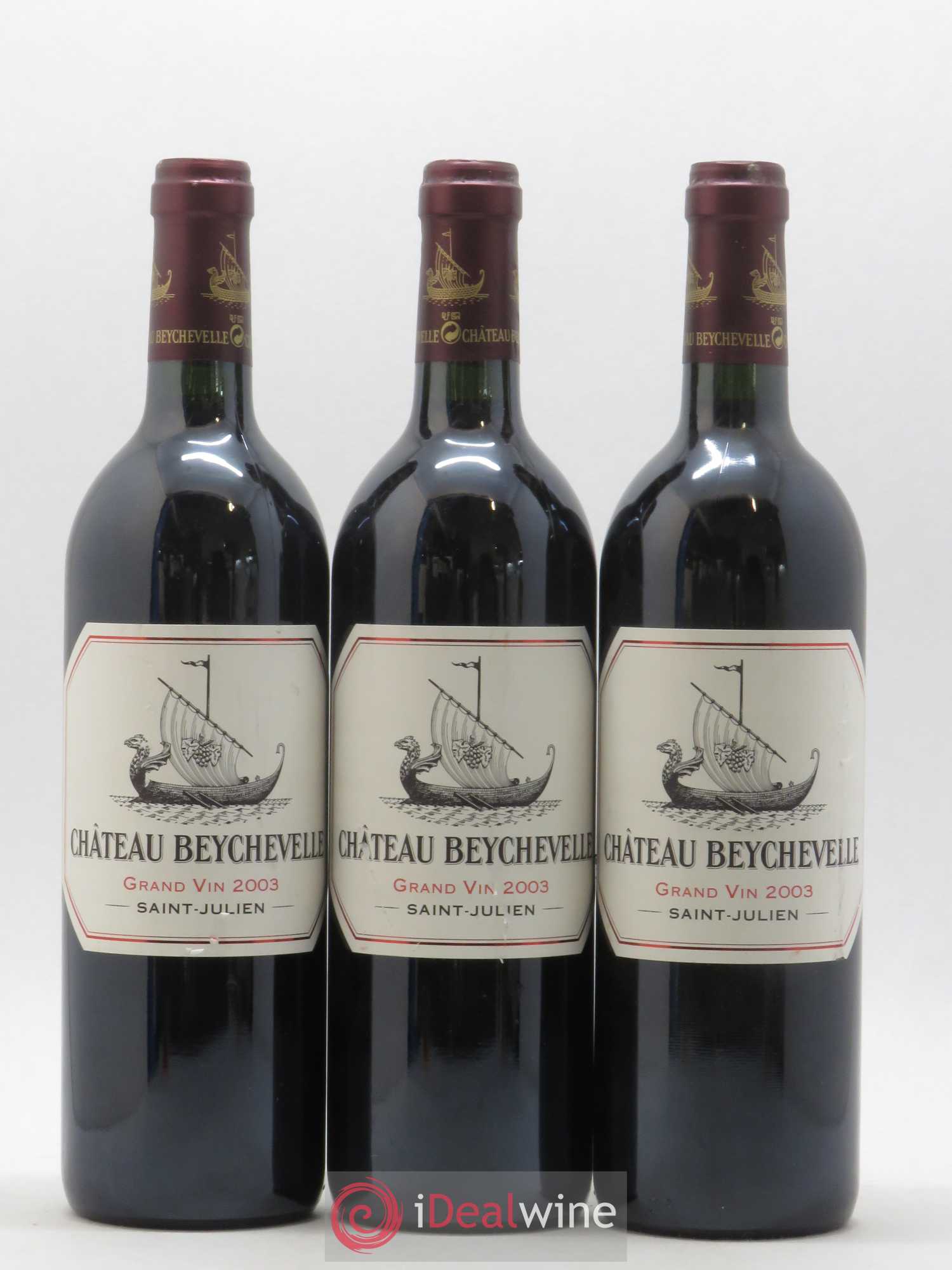 Château Beychevelle 4ème Grand Cru Classé 2003 - Lot de 6 bouteilles - 2