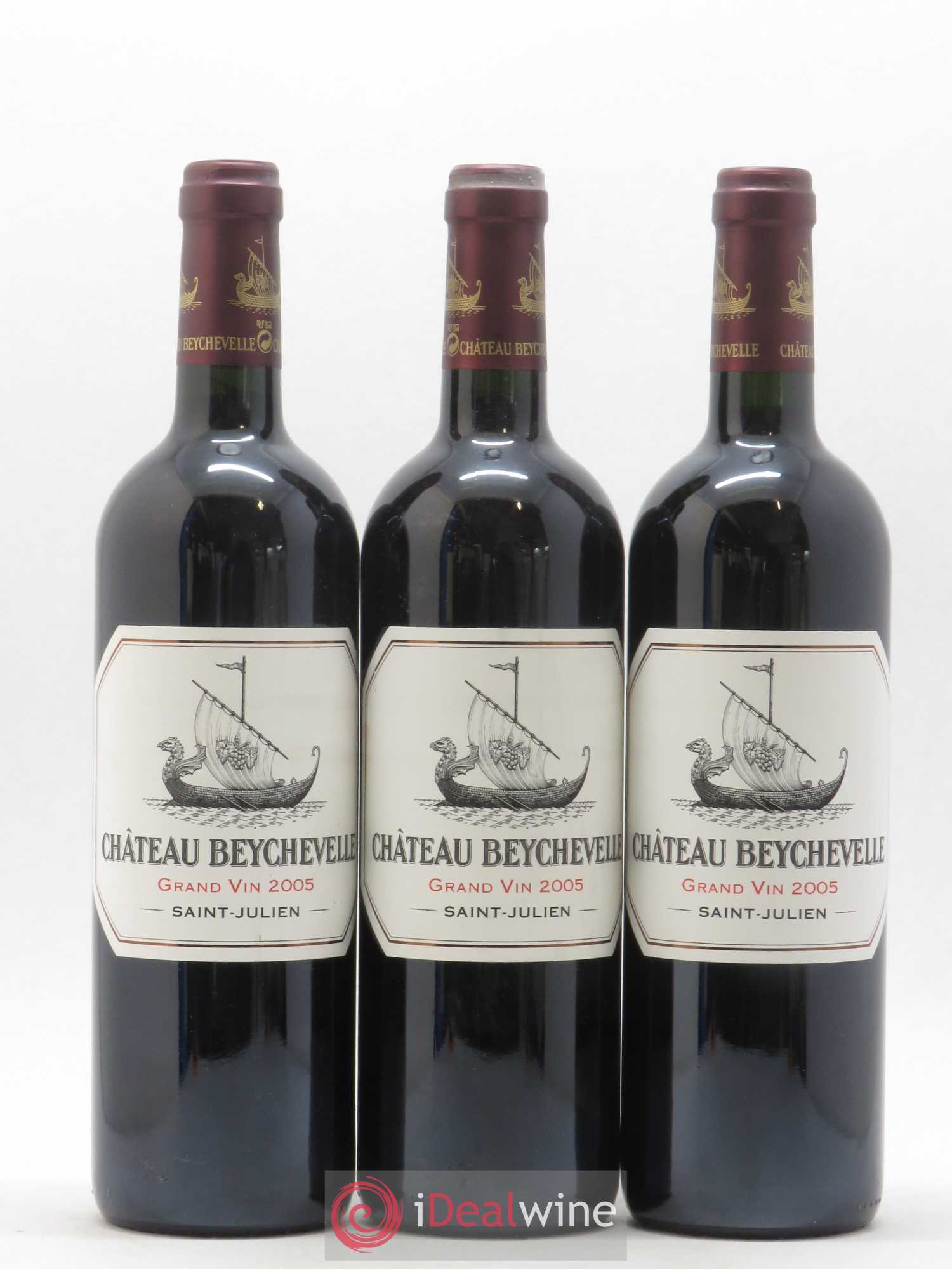 Château Beychevelle 4ème Grand Cru Classé 2005 - Lot de 12 bouteilles - 1