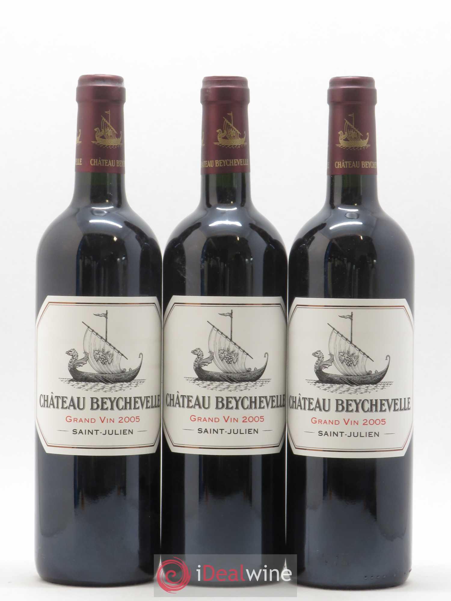 Château Beychevelle 4ème Grand Cru Classé 2005 - Lot de 12 bouteilles - 4