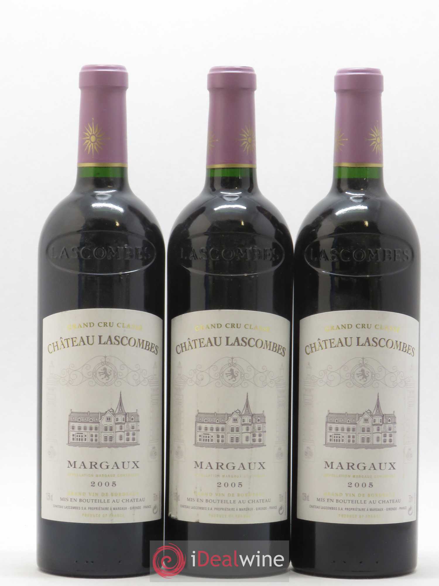 Château Lascombes 2ème Grand Cru Classé 2005 - Lot de 6 bouteilles - 1