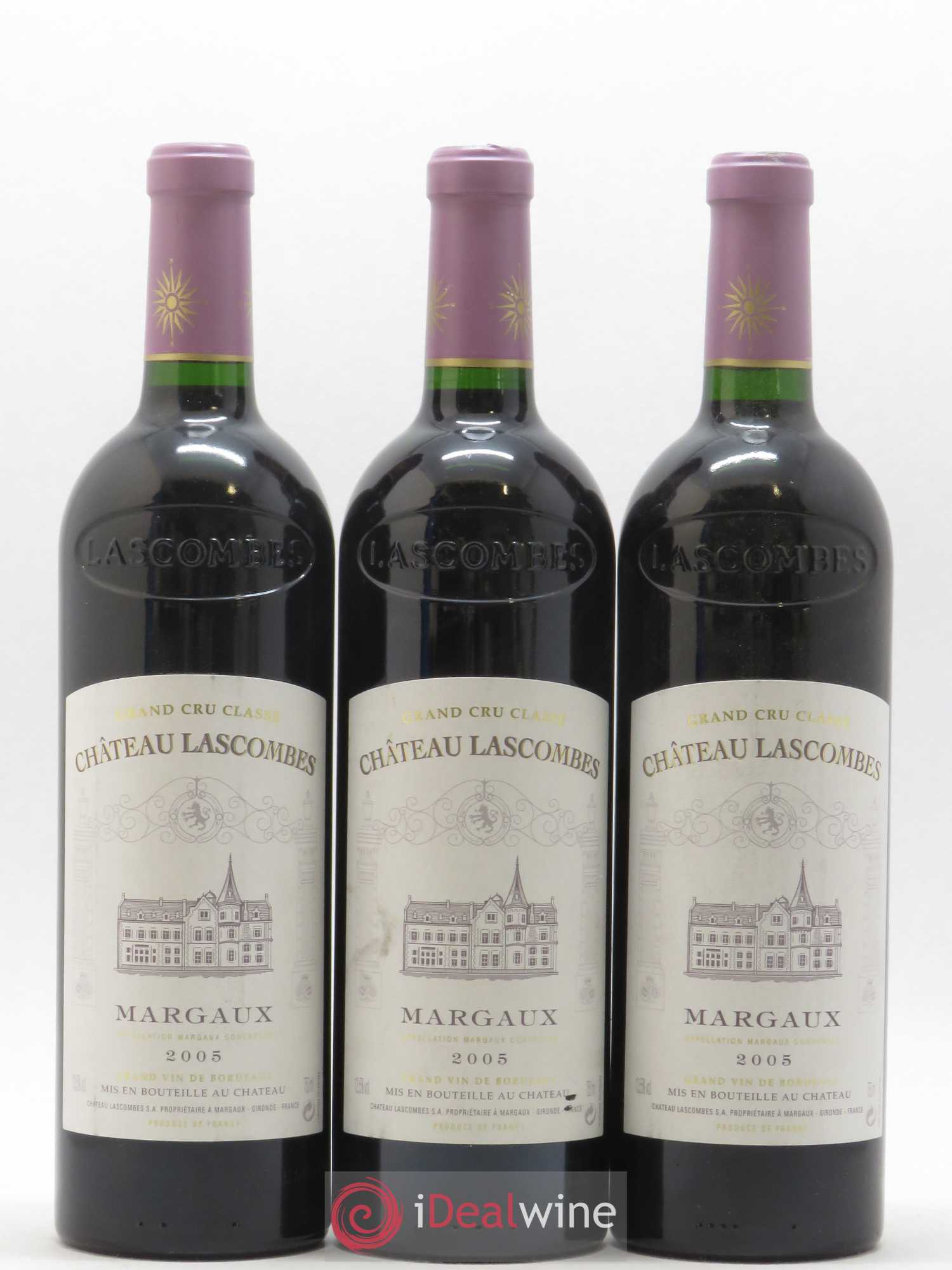 Château Lascombes 2ème Grand Cru Classé 2005 - Lot de 6 bouteilles - 2